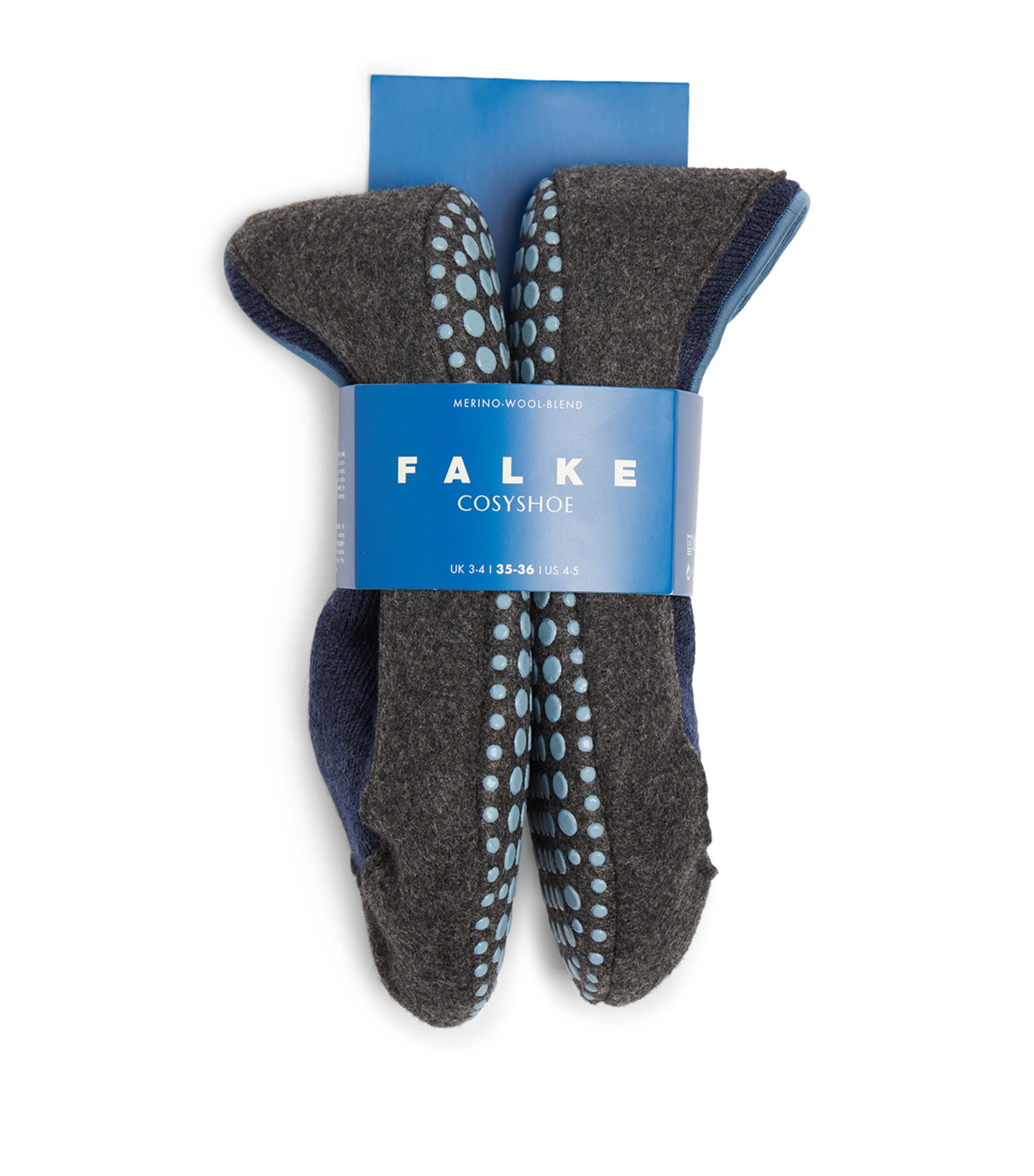 FALKE WOOL-BLEND COSYSHOE SLIPPER SOCKS 