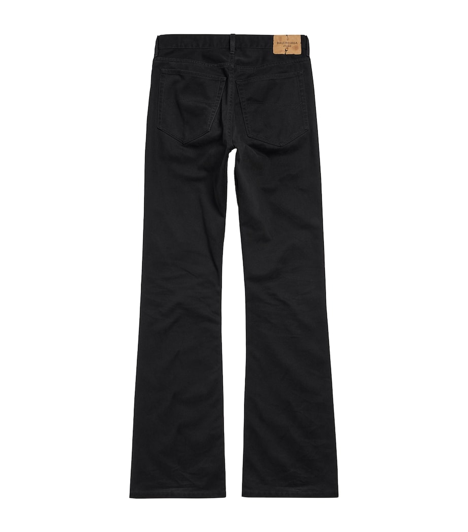 Straight-Fit Mid-Rise Jeans 3207 Image 2