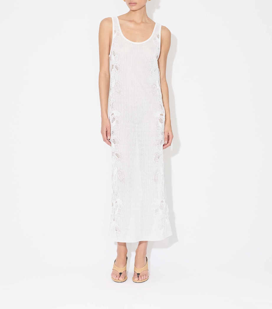 Knitted Maxi Dress BLANC Image 2
