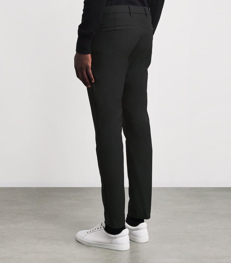 High-Stretch Commuter Trousers 001BLACK Image 4