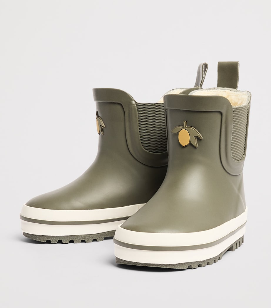 KONGES SLOJD Rubber Fleece-Lined Roi Boots Kalamata Image 2
