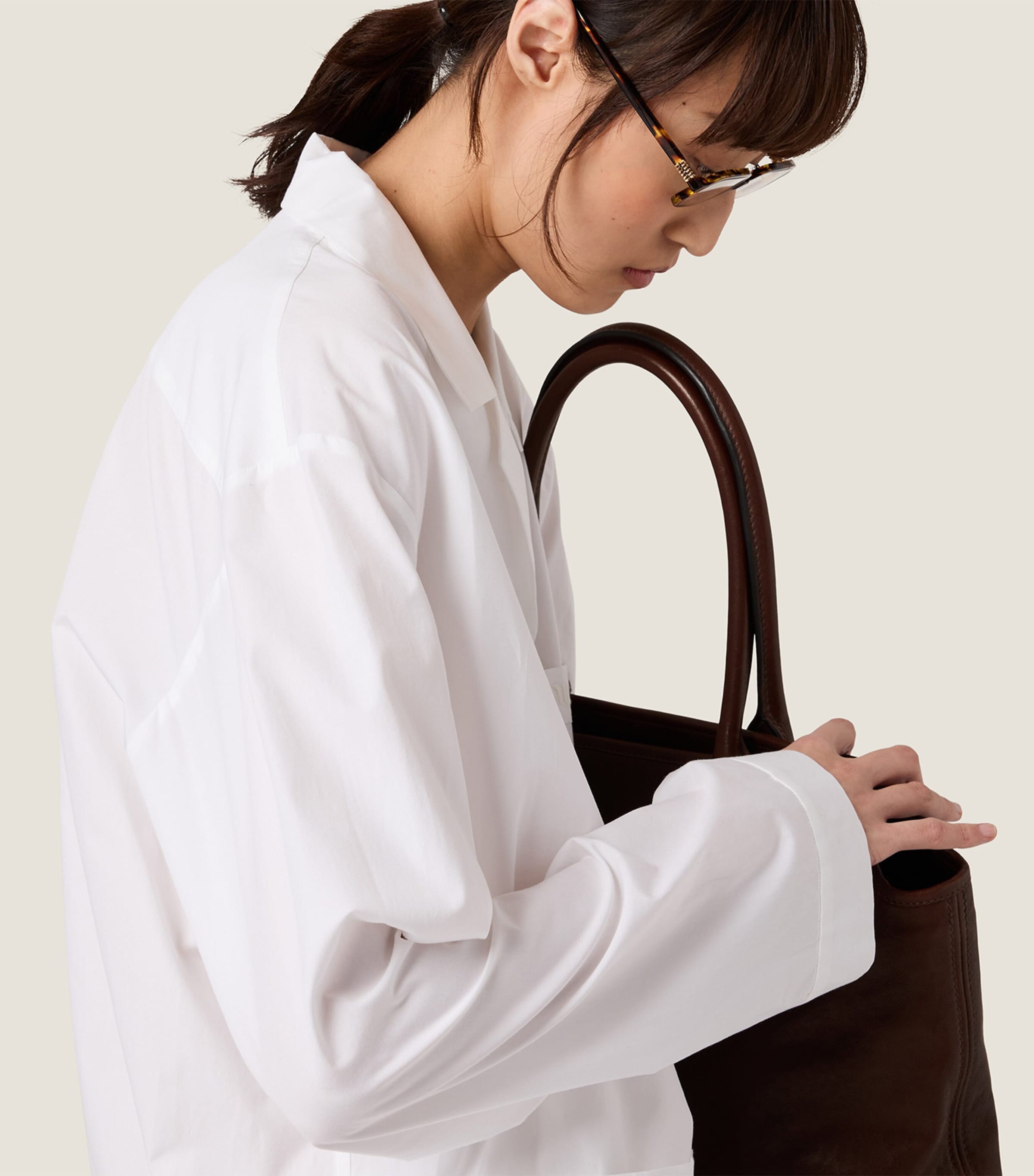 Cotton Poplin Shirt F0009 Image 4