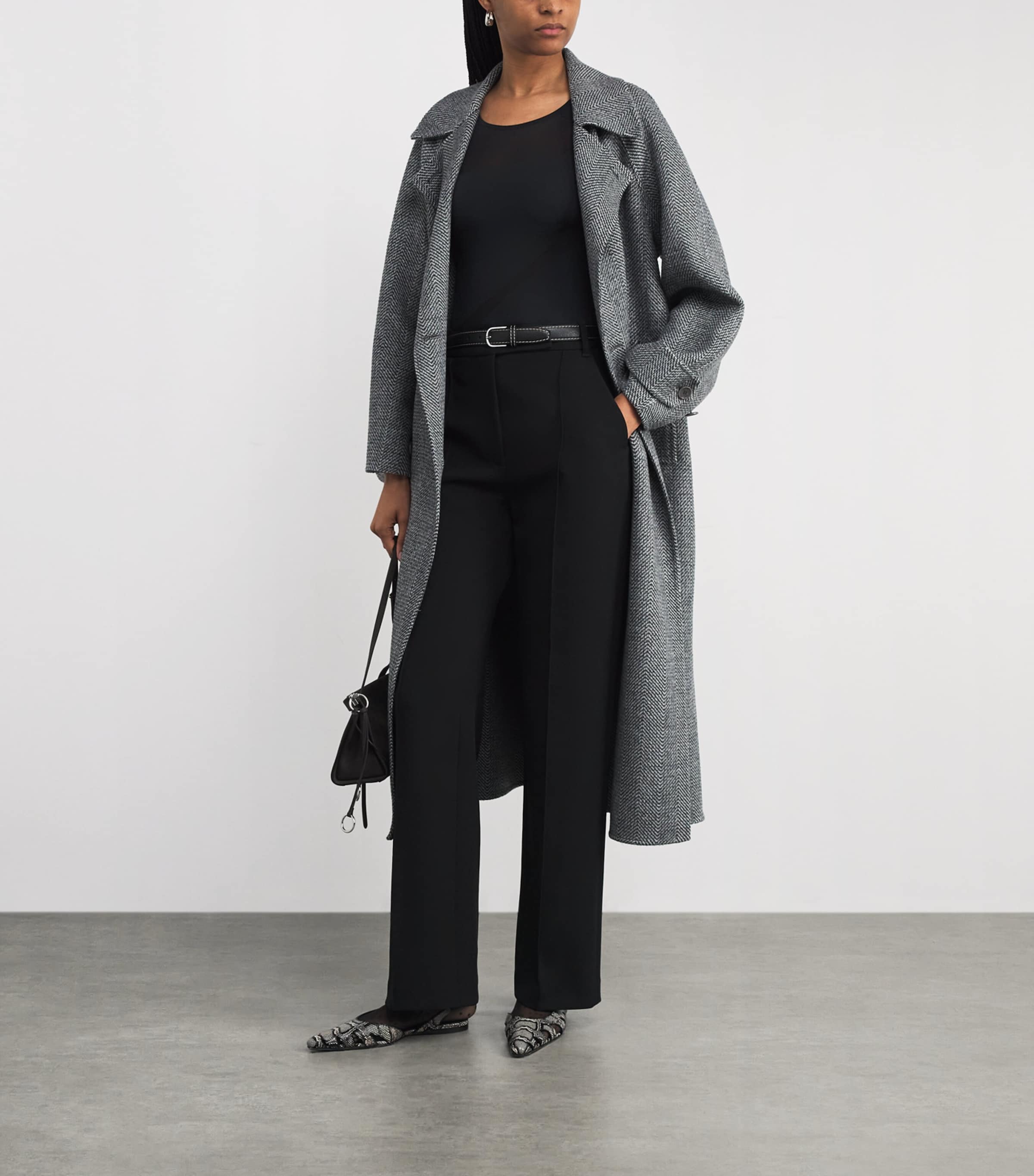 Sheer Panel Bodysuit 7005 BLACK Image 2