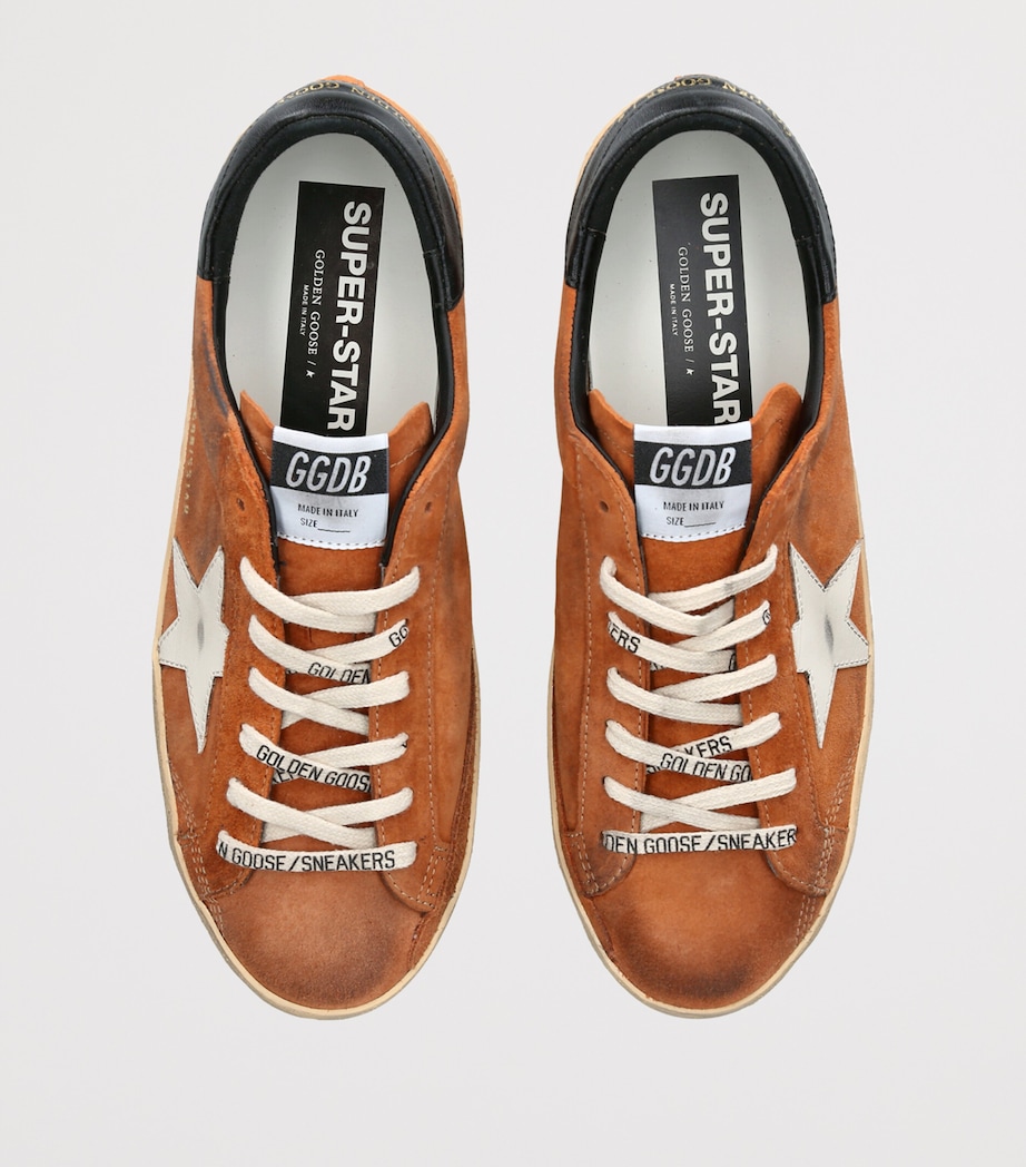 Golden Goose Suede Super Star Sneakers Tan Image 4