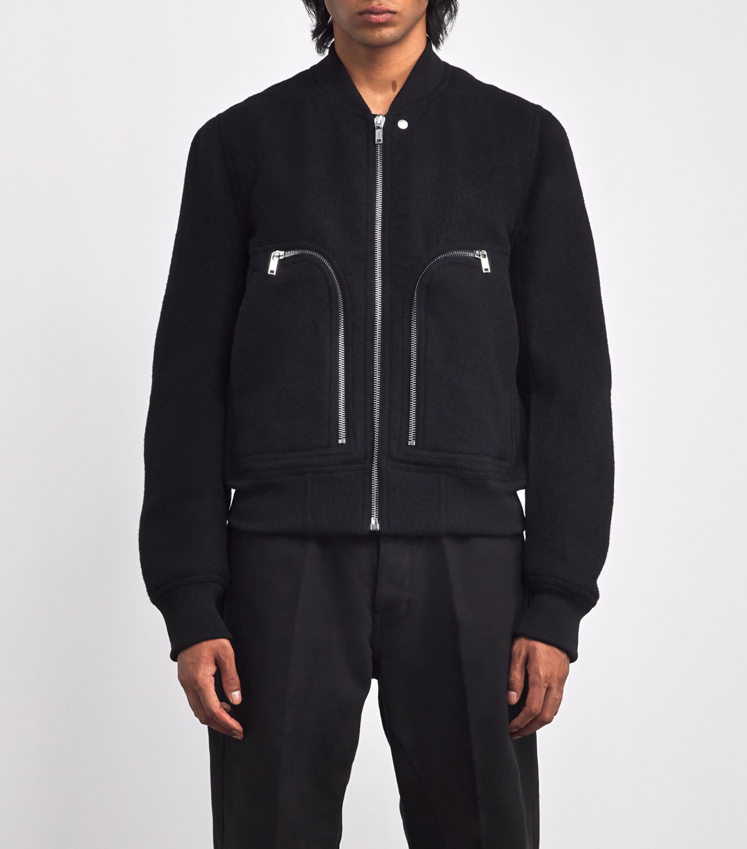 Rick Owens Bauhaus Flight Bomber Jacket | Harrods US
