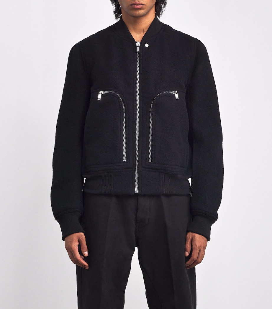 Bauhaus Flight Bomber Jacket BLACK Image 3