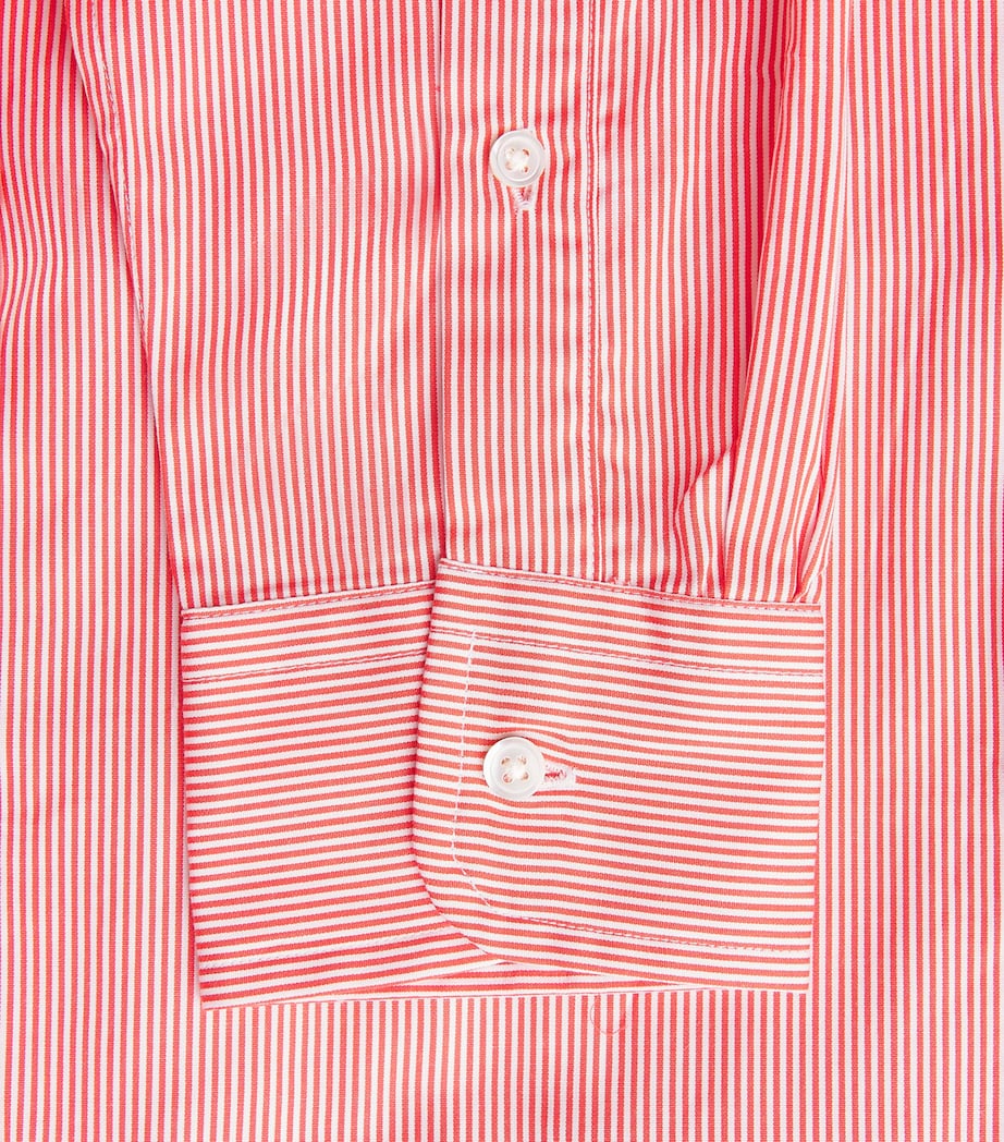 Stripe Polo Pony Shirt 2000A RED WHITE Image 5