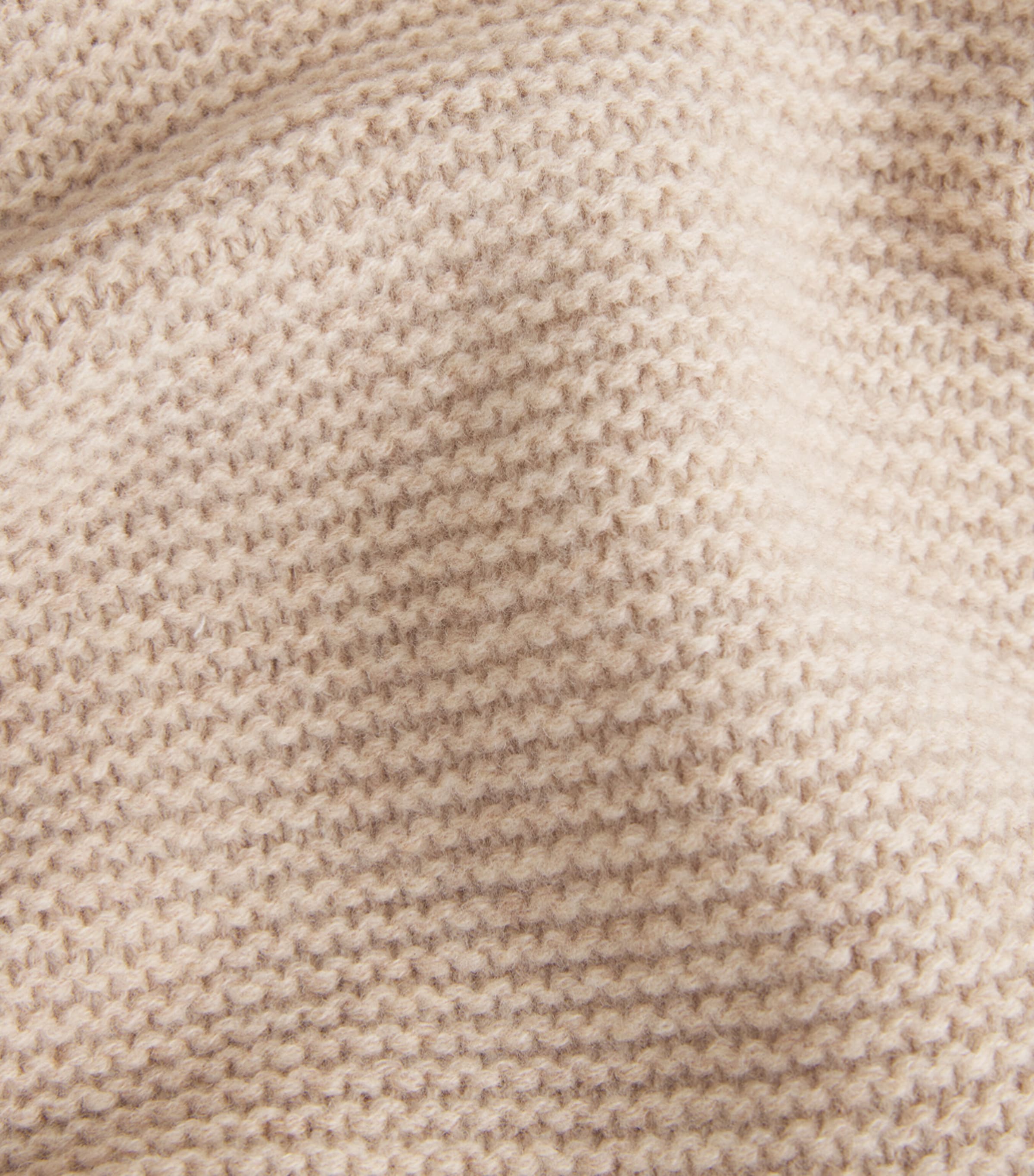 FRAME Womens Stretch-Wool The Links Rollneck Sweater Oatmeal Image 6