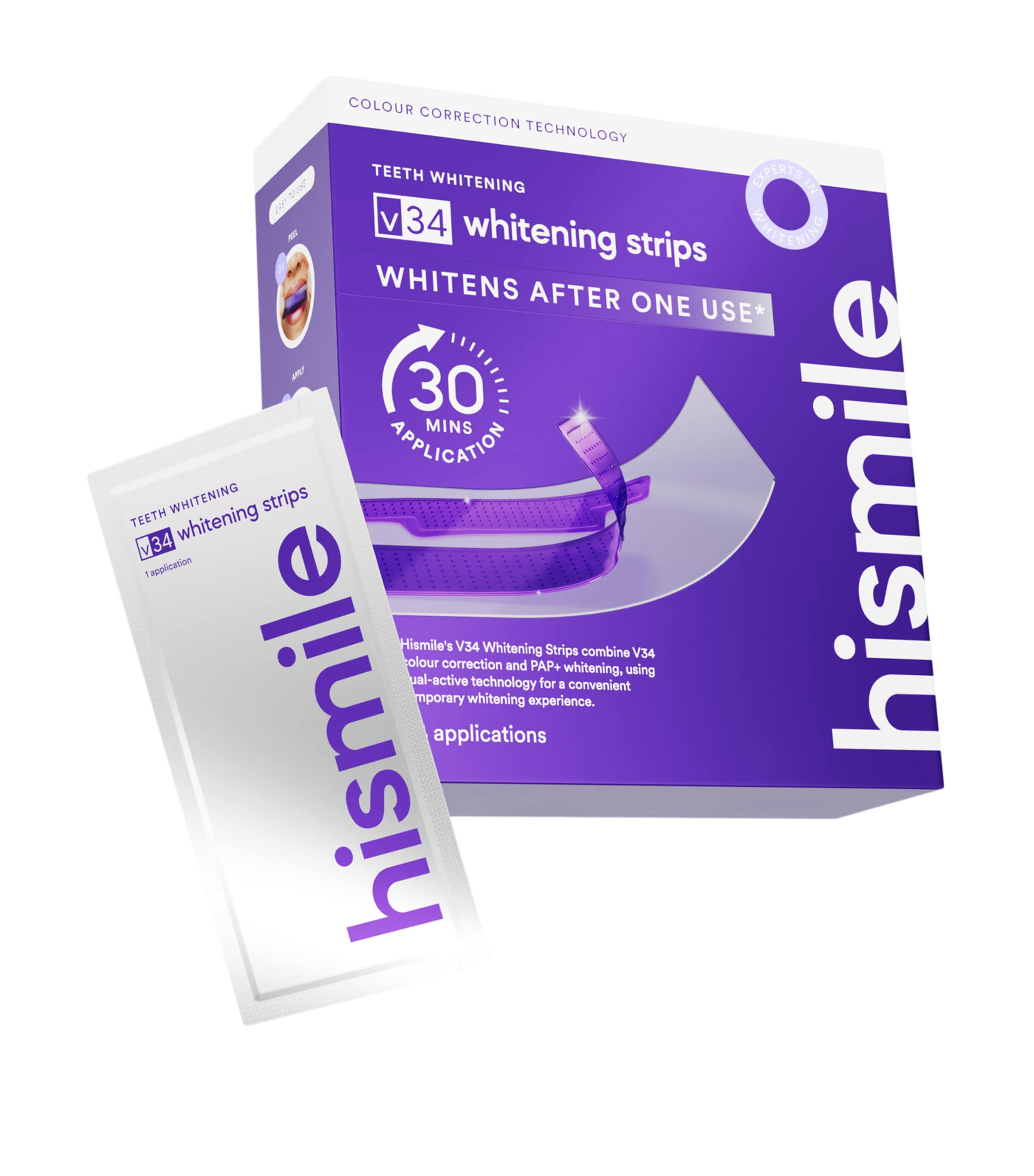 hismile V34 Teeth Whitening Strips (Pack of 14) Image 2