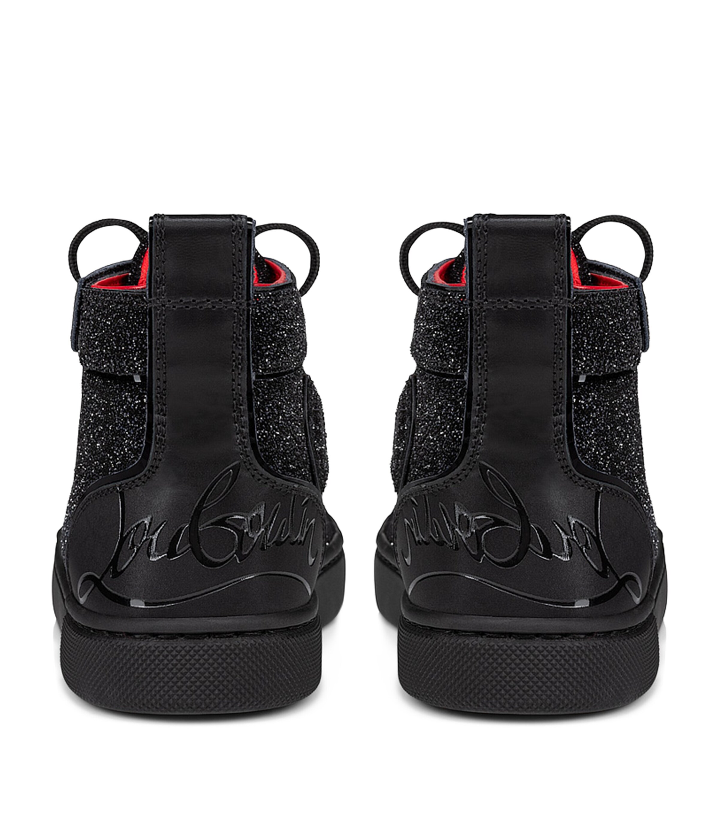 Funnyto Embellished High-Top Sneakers BK01 Image 7