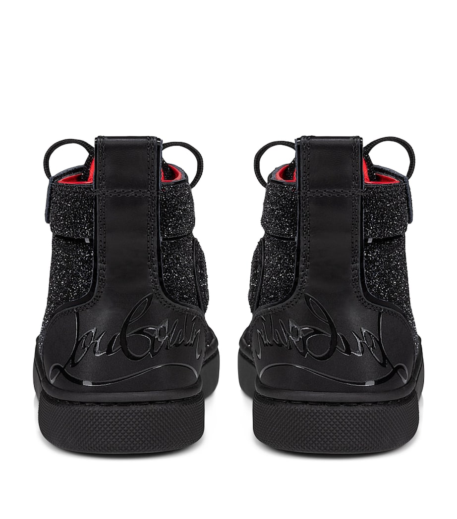 Funnyto Embellished High-Top Sneakers BK01 Image 7