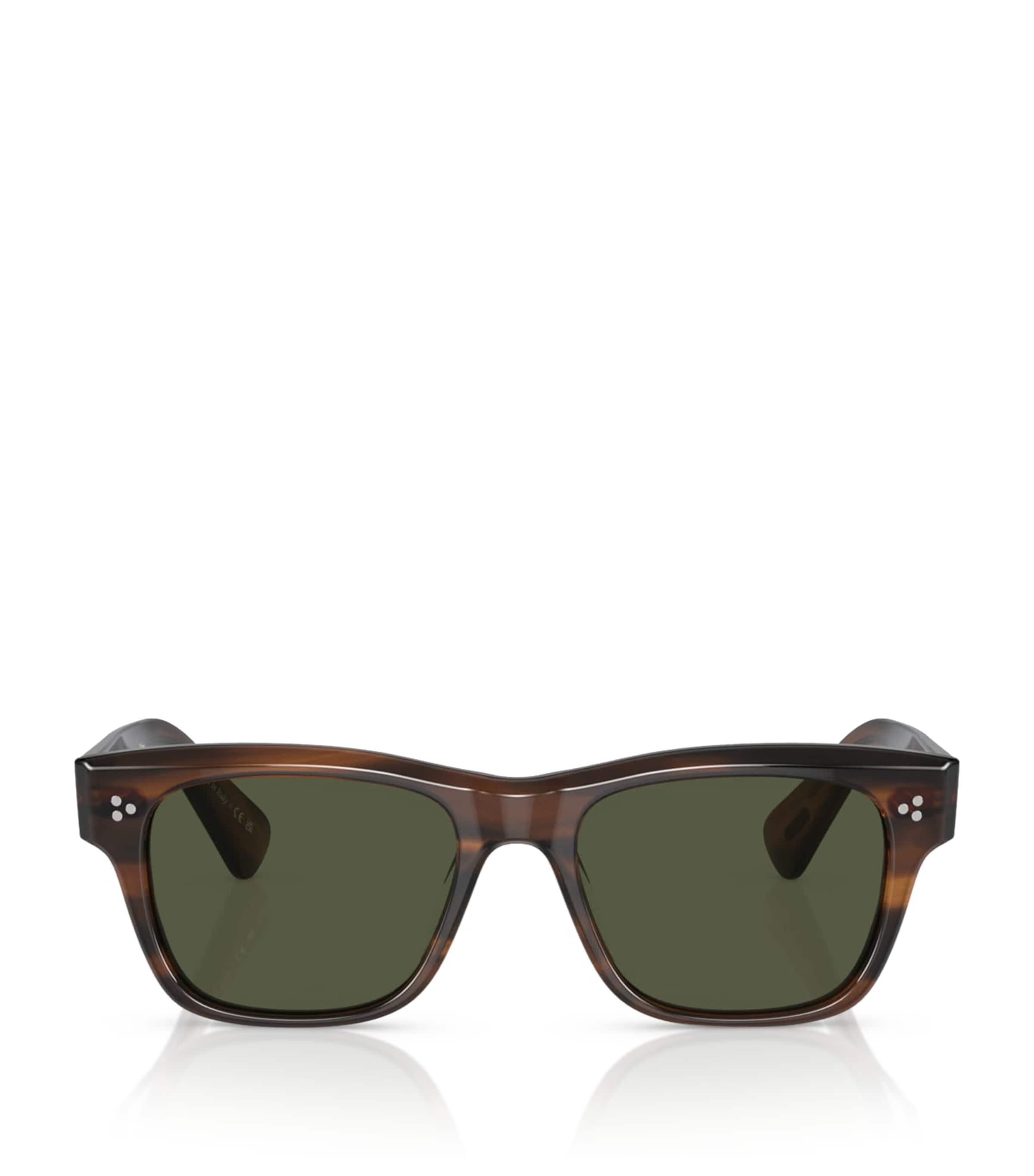 Oliver Peoples Womens Brown Ov5524su Birell Sun Pillow-frame Tortoiseshell Acetate Sunglasses In Brown