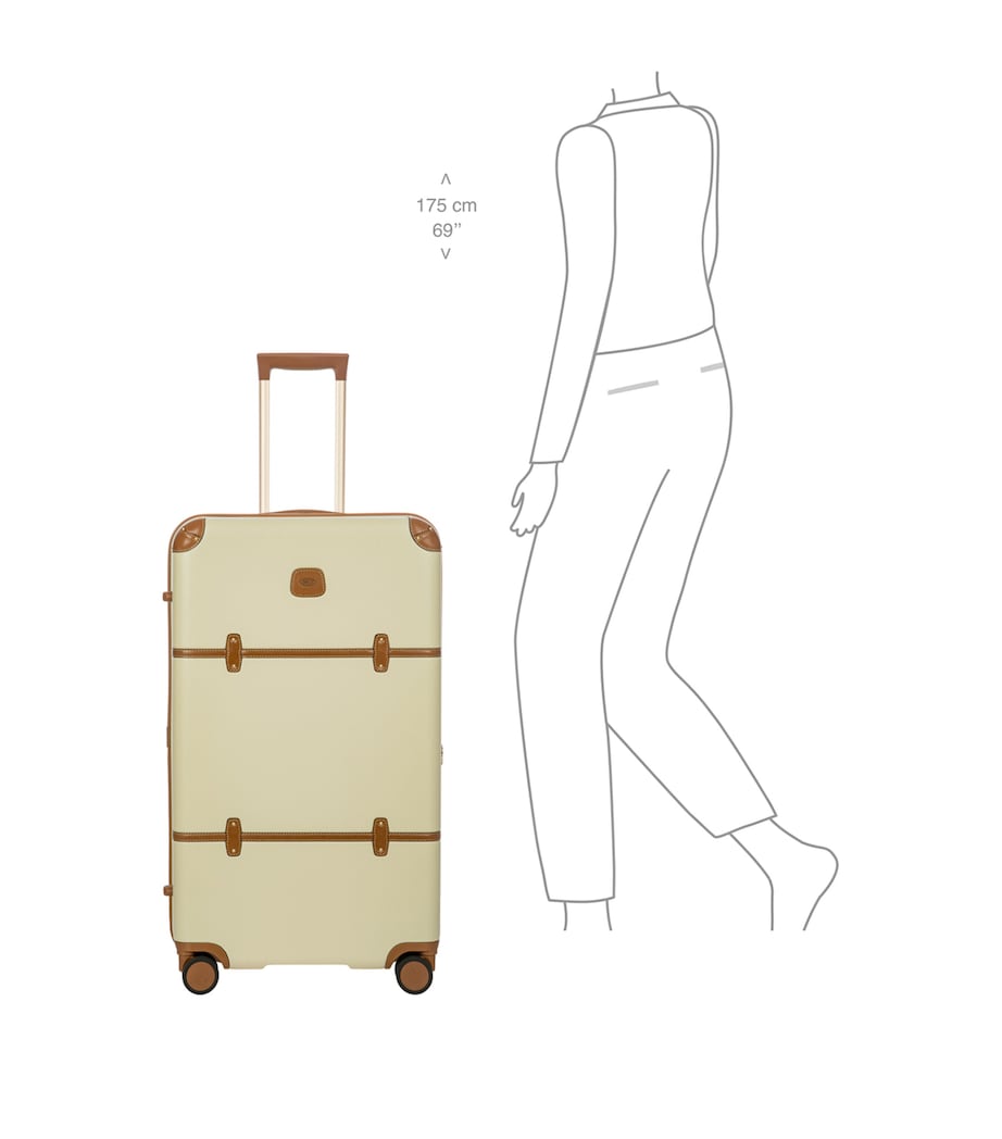 Bellagio 3 Wheeled Trunk (80cm) CREAM 014 Image 9