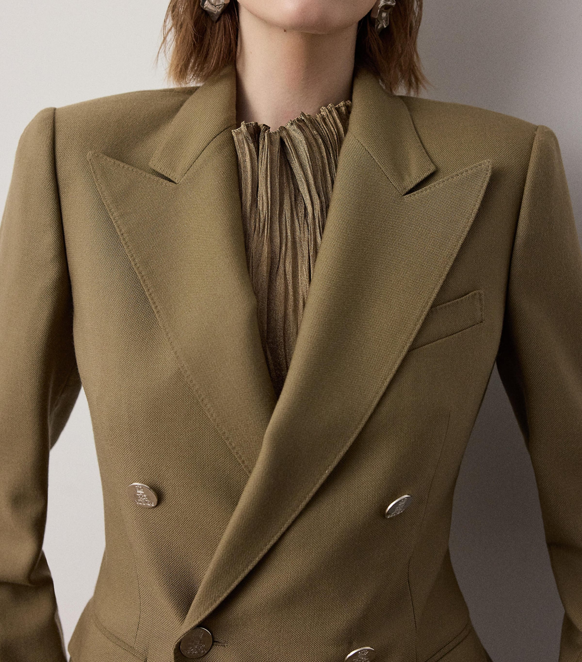 Ralph Lauren Collection Womens Cashmere Camden Jacket Porcini Image 6