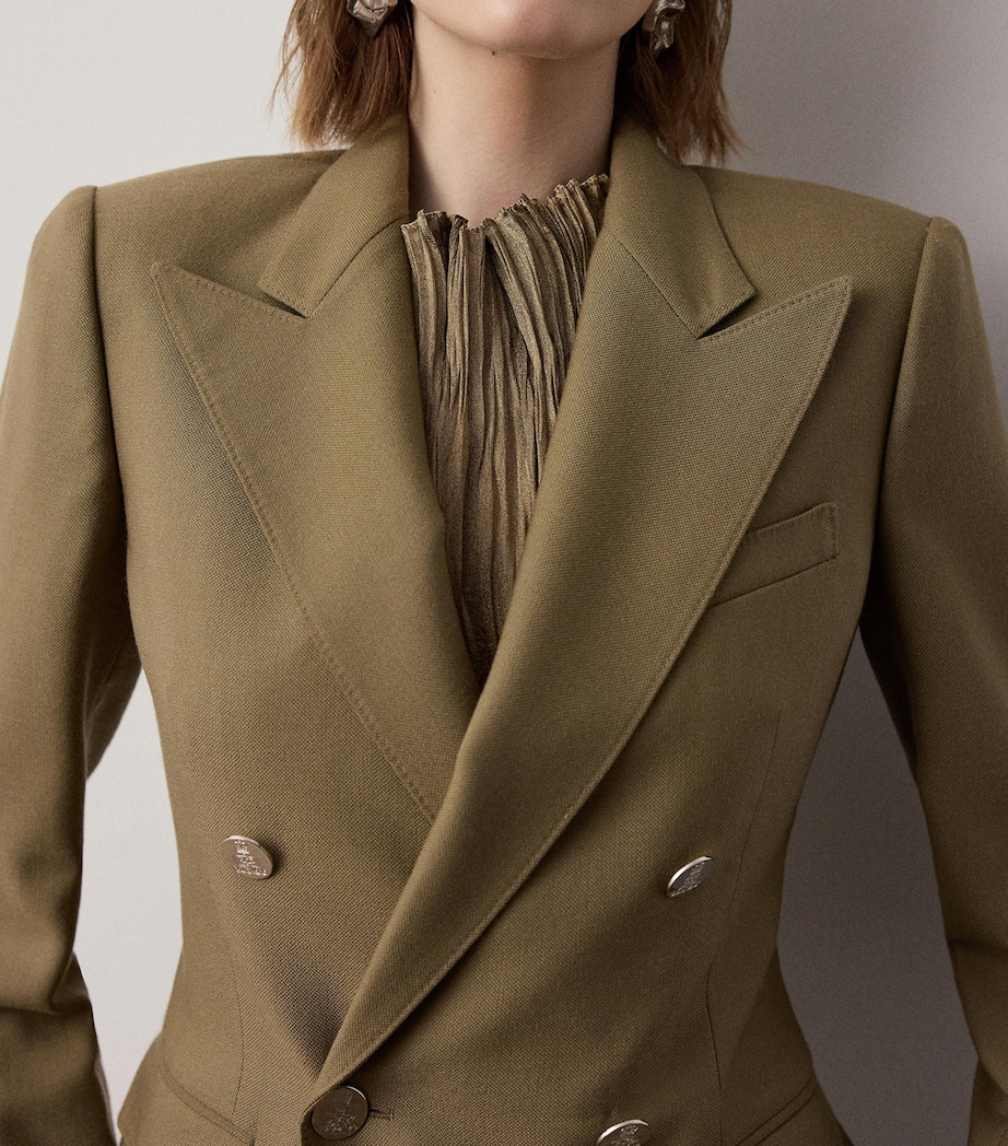 Ralph Lauren Collection Womens Cashmere Camden Jacket Porcini Image 6