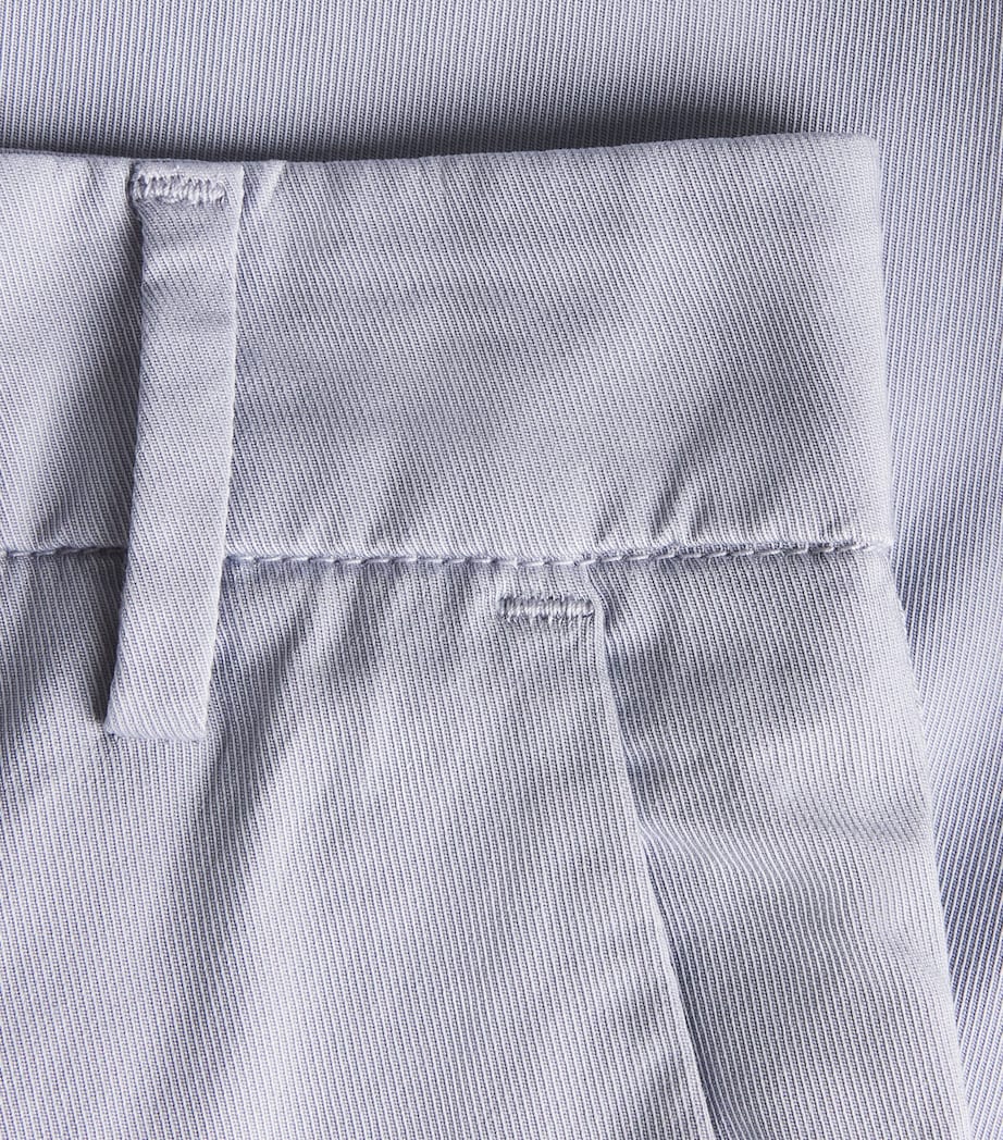 Eleventy Womens Twill New York Trousers Nuvola Image 6