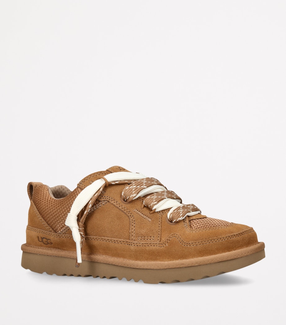Suede Low-Top Lowmel Sneakers BROWN Image 3