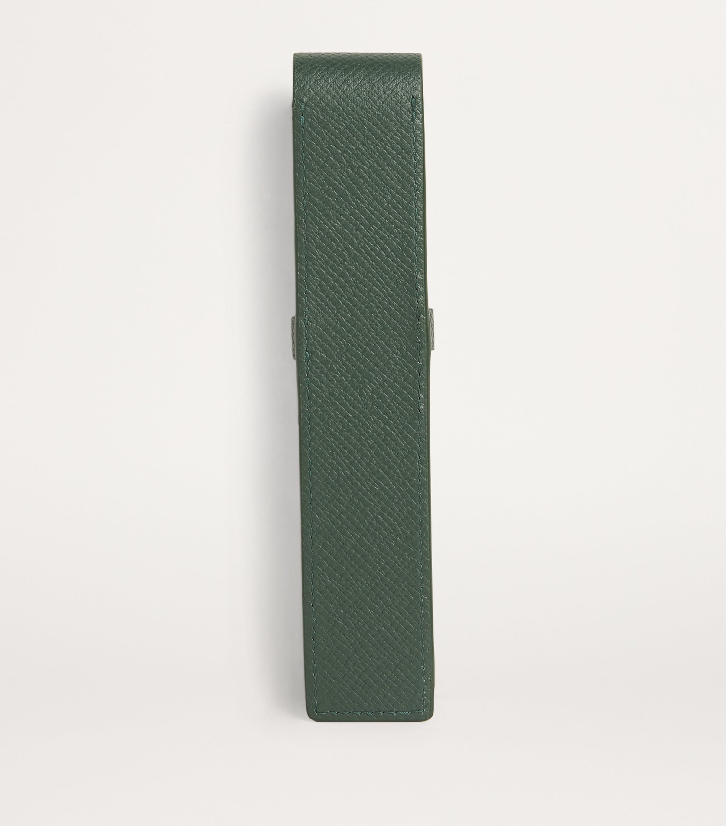 Leather Pen Sleeve HARRODS GREEN Image 2
