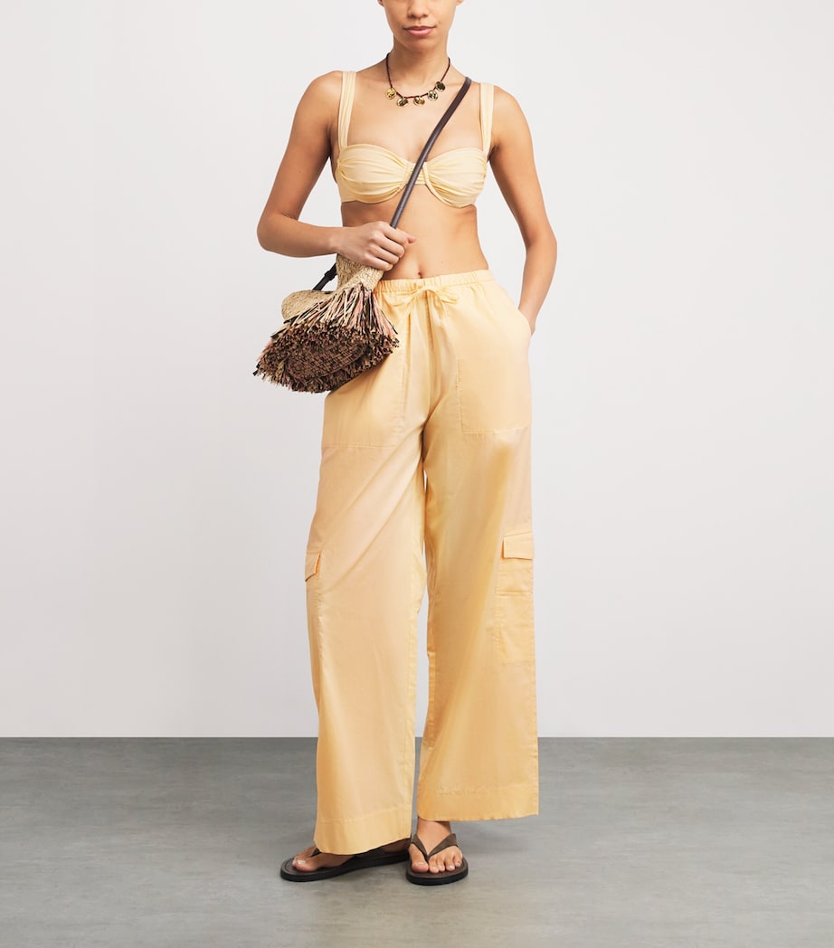 Cotton Mico Trousers BANANA Image 2