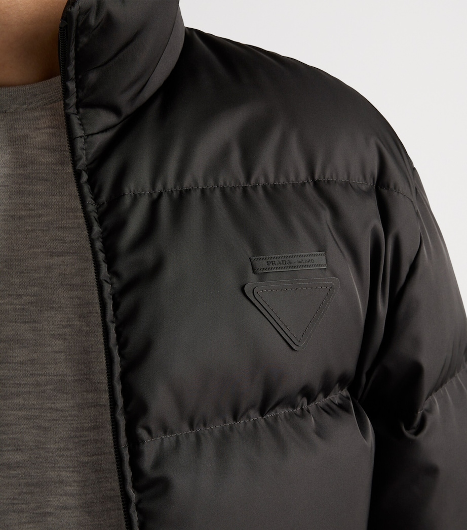 Re-Nylon Logo Puffer Jacket F0002 Image 3