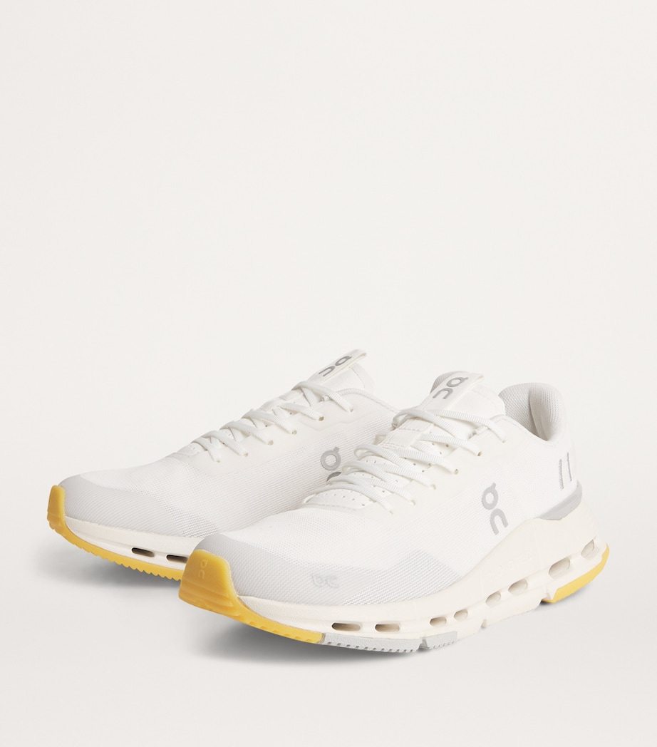 On Cloudnova Form 2 Trainers White | Ivory Image 3