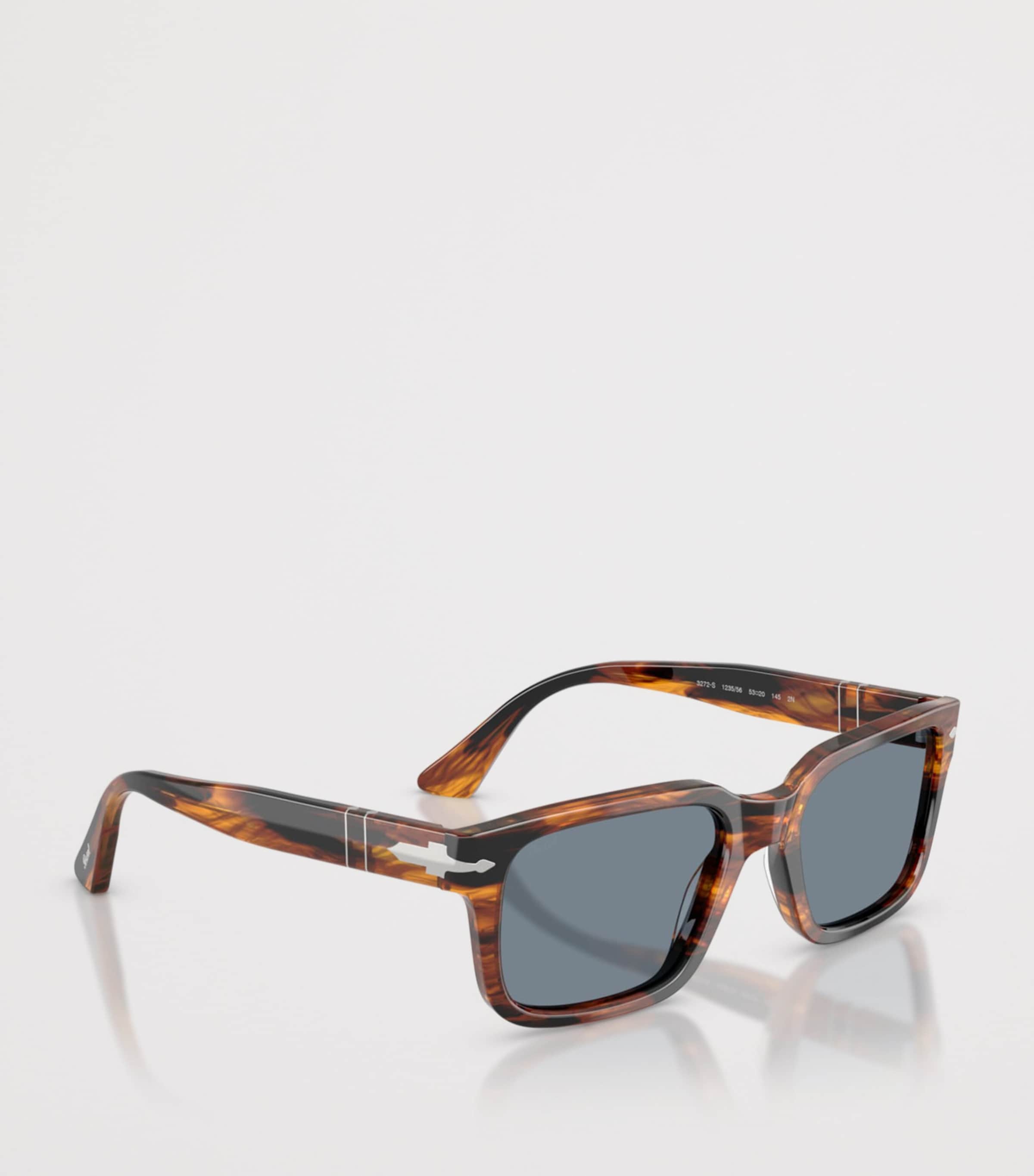 Persol Rectangular PO3272S Sunglasses Brown Image 6