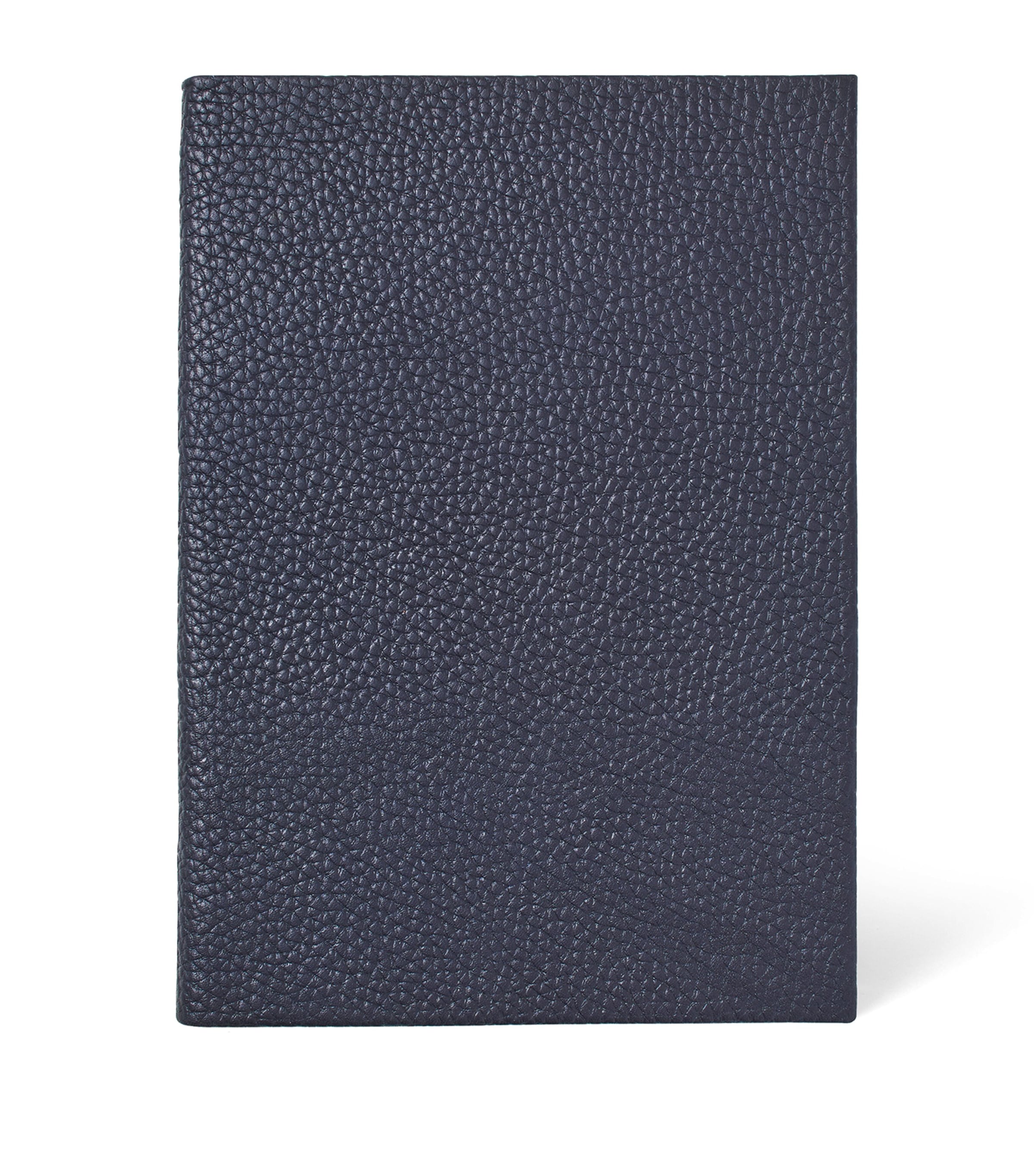 Leather Bound A5 Notebook NAVY Image 2