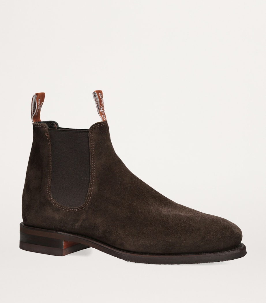 Suede Ankle Boots BROWN Image 3