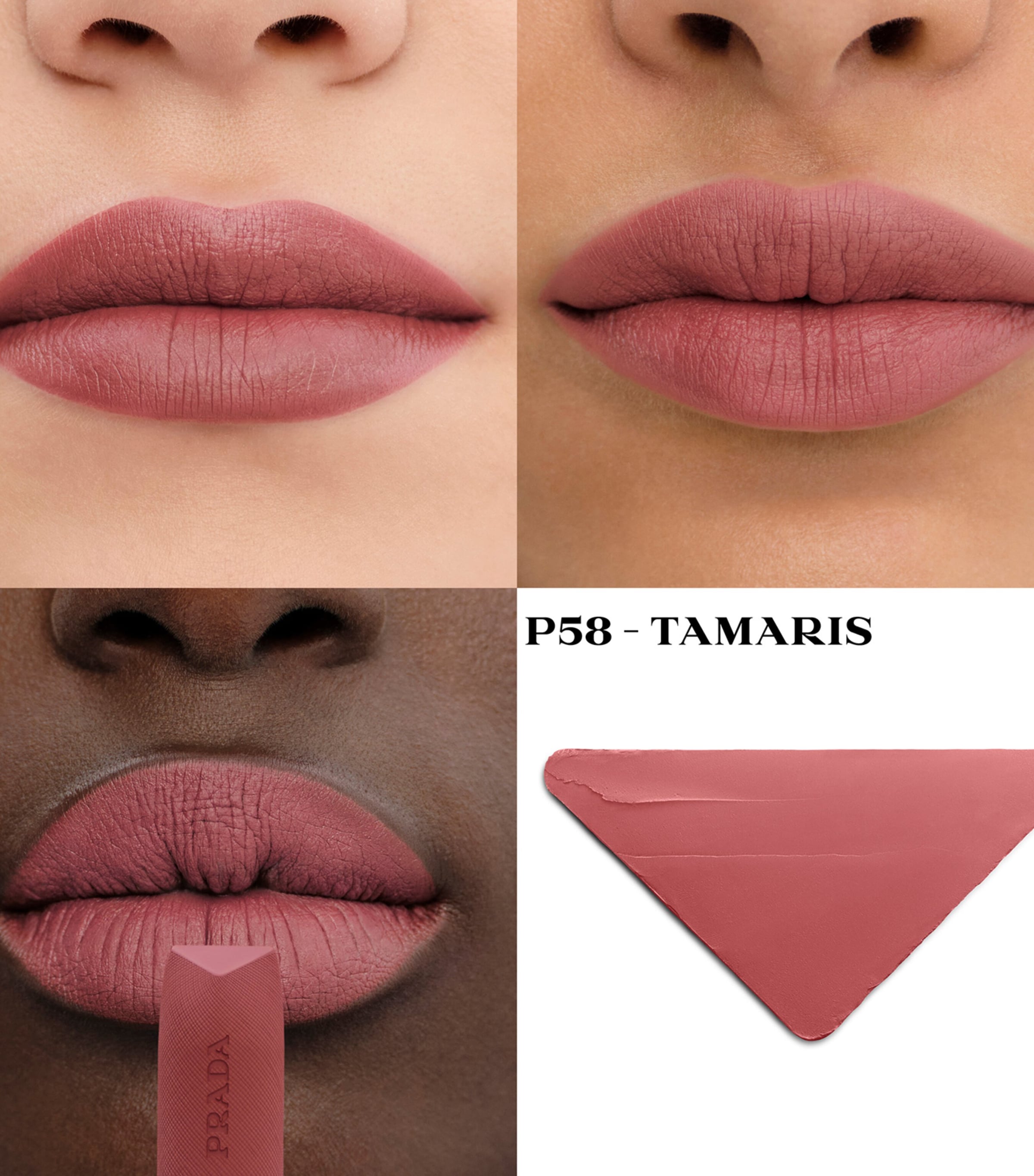 Prada Monochrome Hyper Matte Lipstick P58 Image 2
