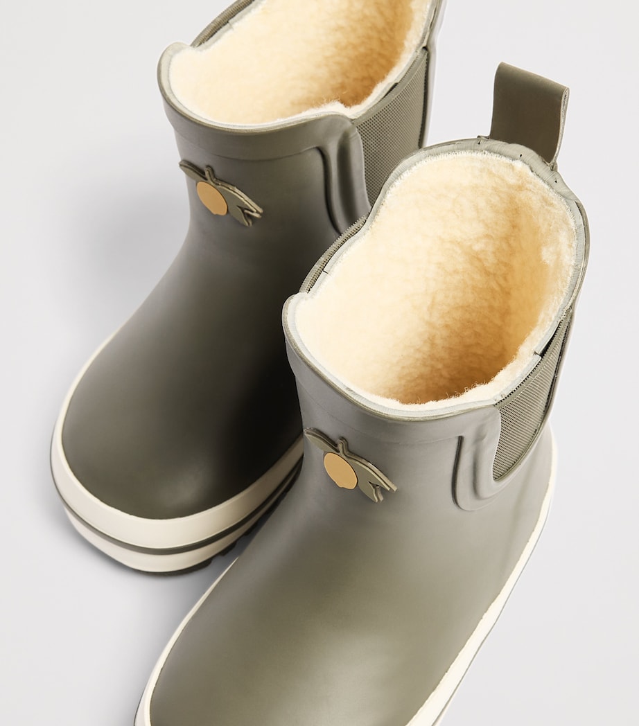 KONGES SLOJD Rubber Fleece-Lined Roi Boots Kalamata Image 5