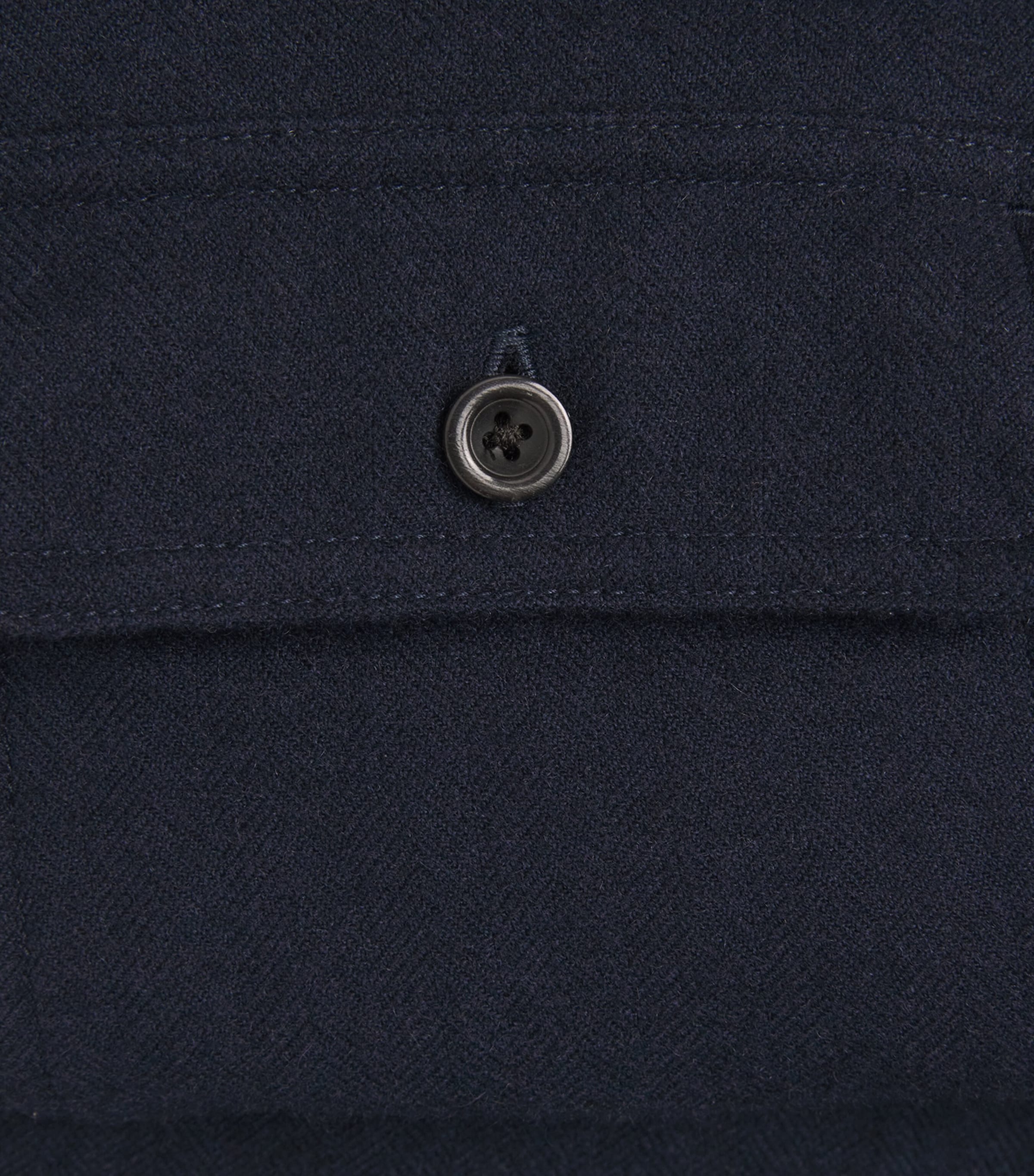 Cotton-Cashmere Overshirt NAVY Image 5