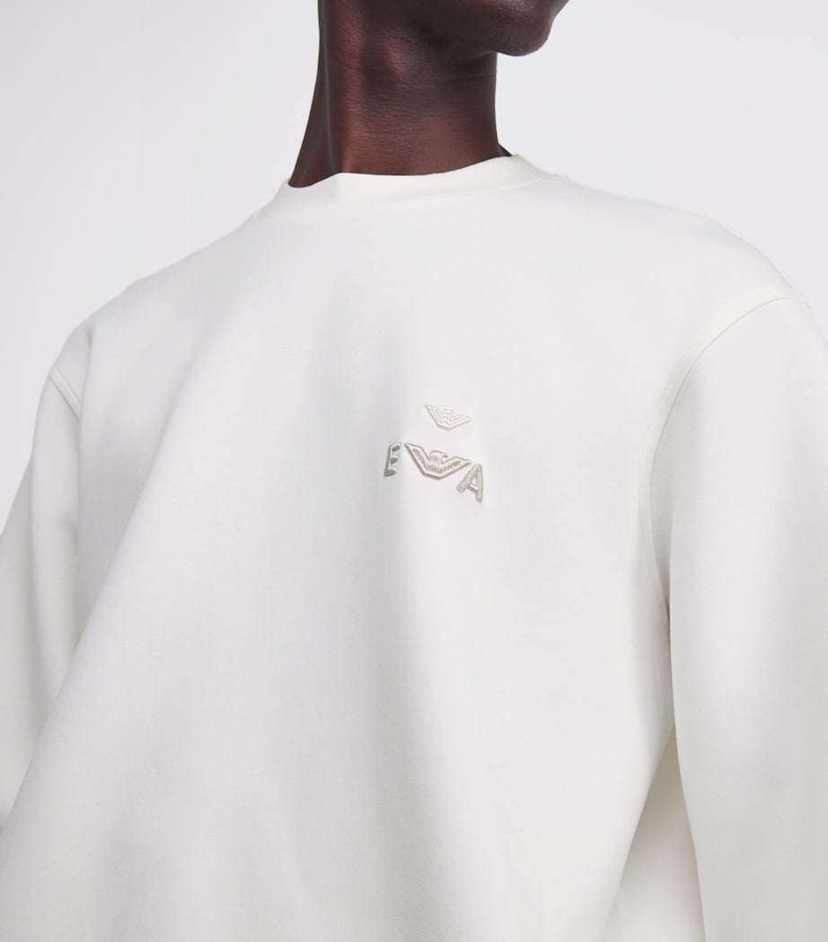 Logo Embroidery Sweatshirt U0003 Image 6