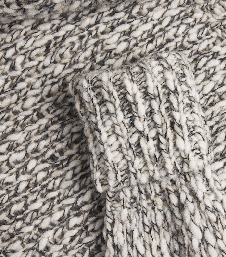 Wool-Blend Sweater BLACK Image 5