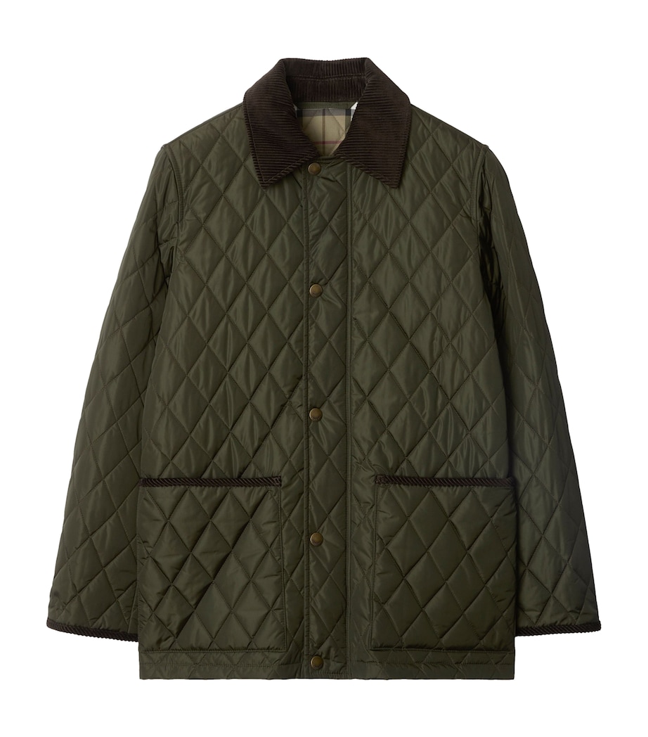 Quilted Barn Jacket SHALE/BRUSH IP CHECK Image 1