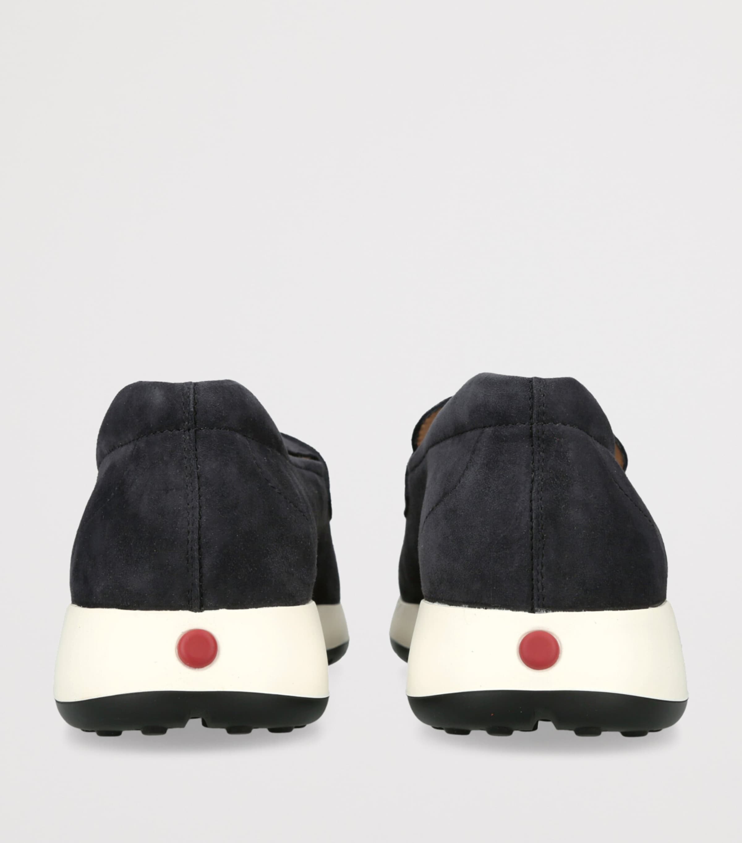 Tod's Suede Sport 54 Loafers 25 Navy Image 2
