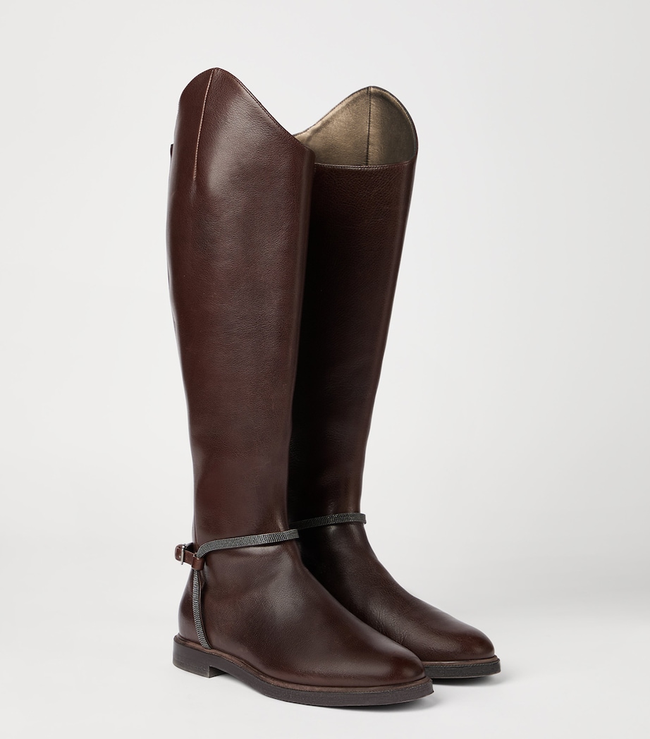 Leather Riding Boots C8279 Image 3