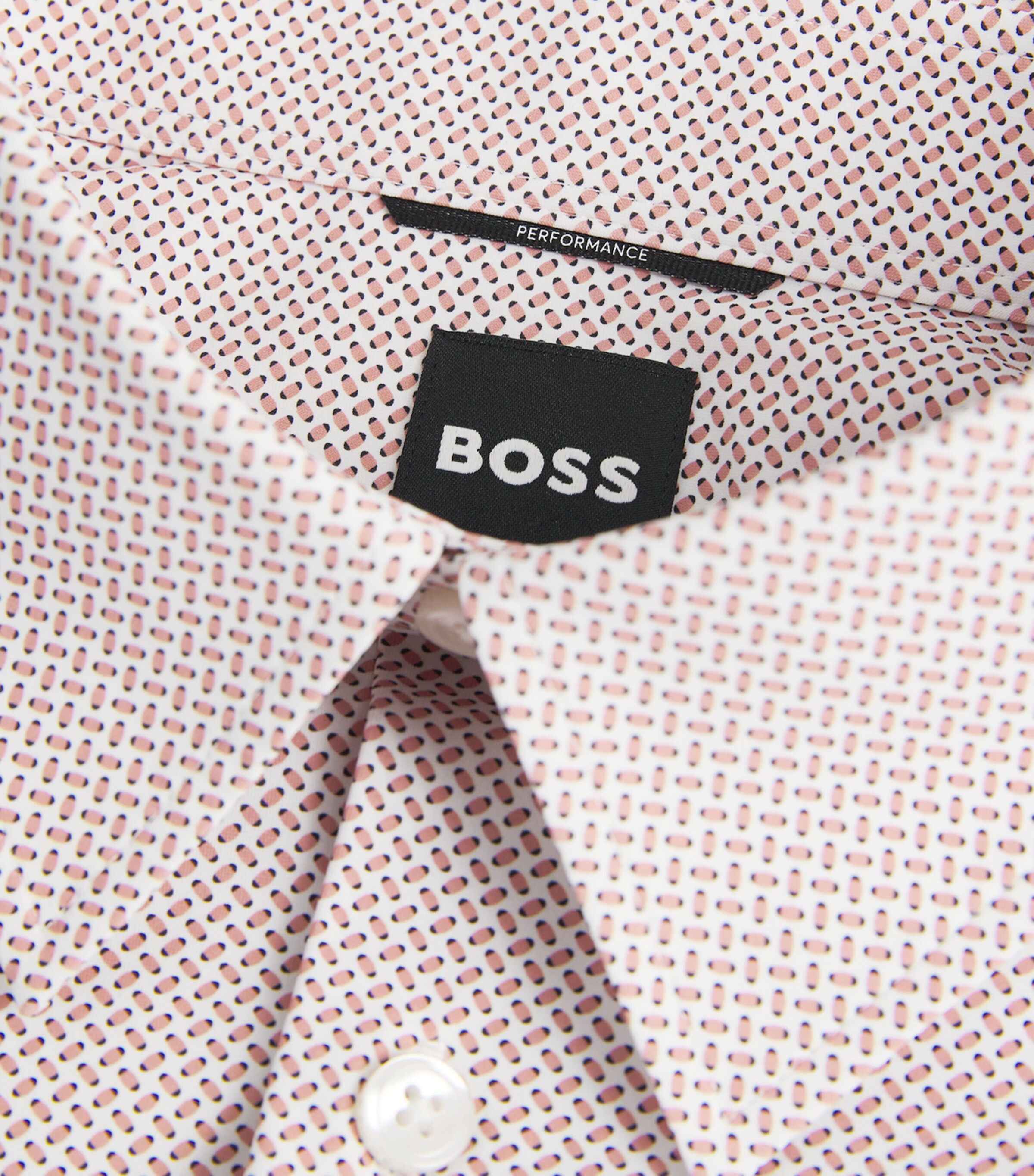 BOSS Mens Slim Liam Shirt Light/pastel Pink Image 6