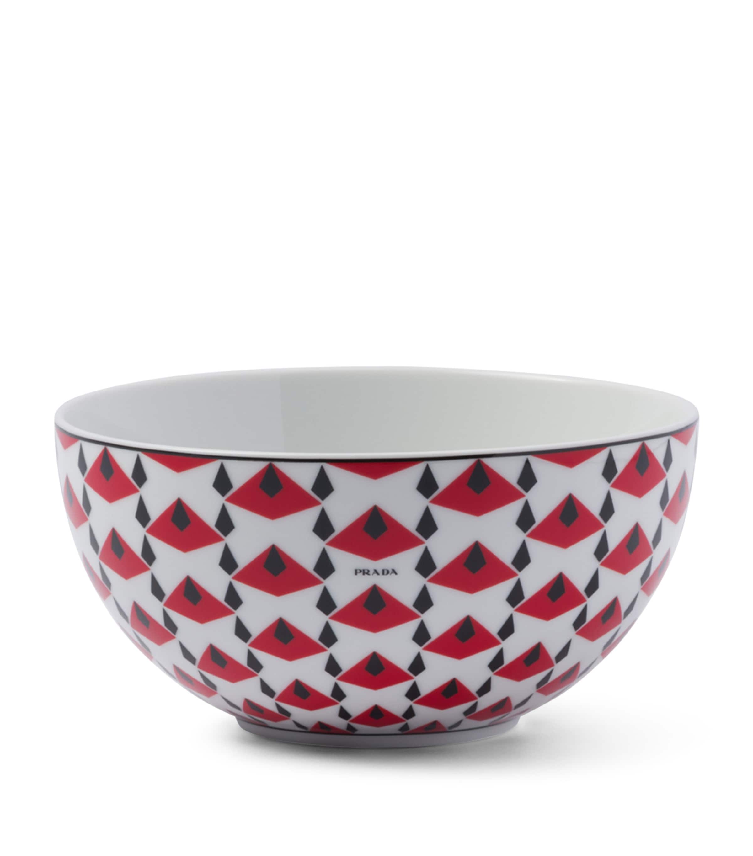 Prada Set of 2 Porcelain Vienna Soup Bowls (15.5cm) Image 2