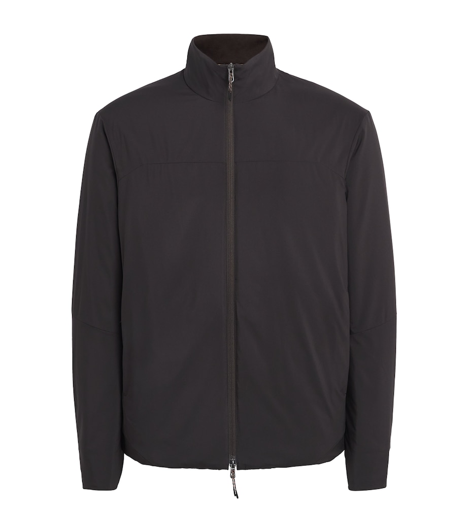 Sease Mens Padded Light Warmer Jacket 2.0 Dark Brown Image 1
