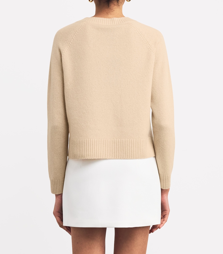 Weekend Max Mara Womens Cashmere Sweater Sand Image 4