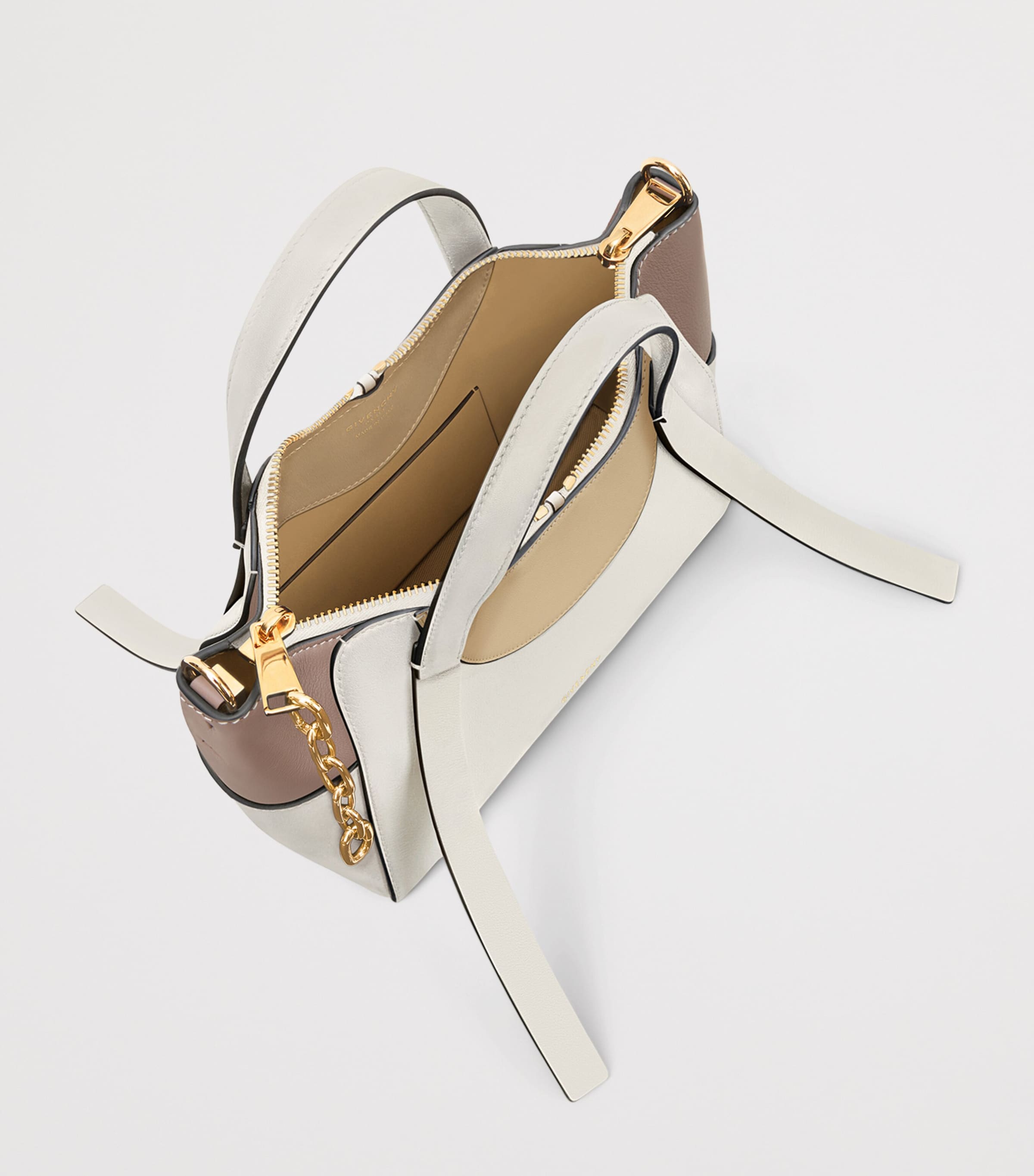 Givenchy Small Leather Snatch Top-Handle Bag Image 5