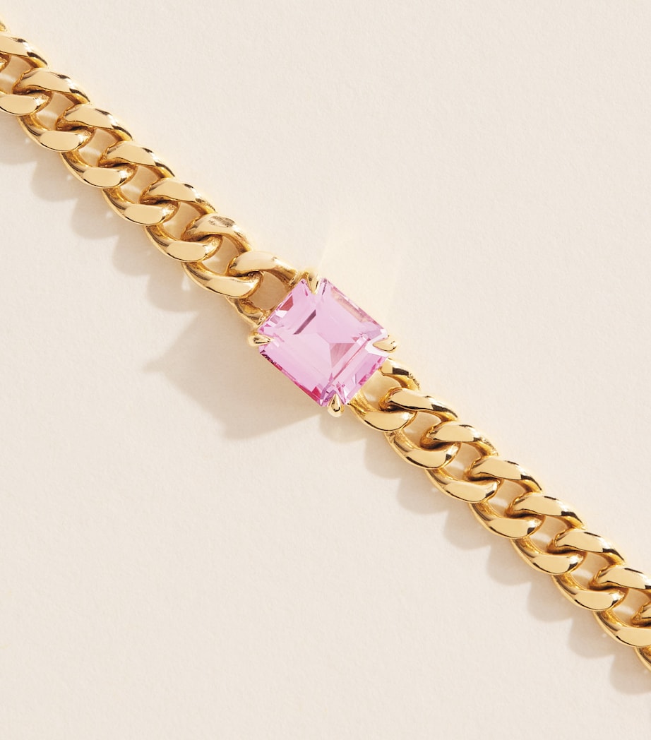 Anita Ko Yellow Gold and Sapphire Chain Bracelet Yellow Gold Image 5