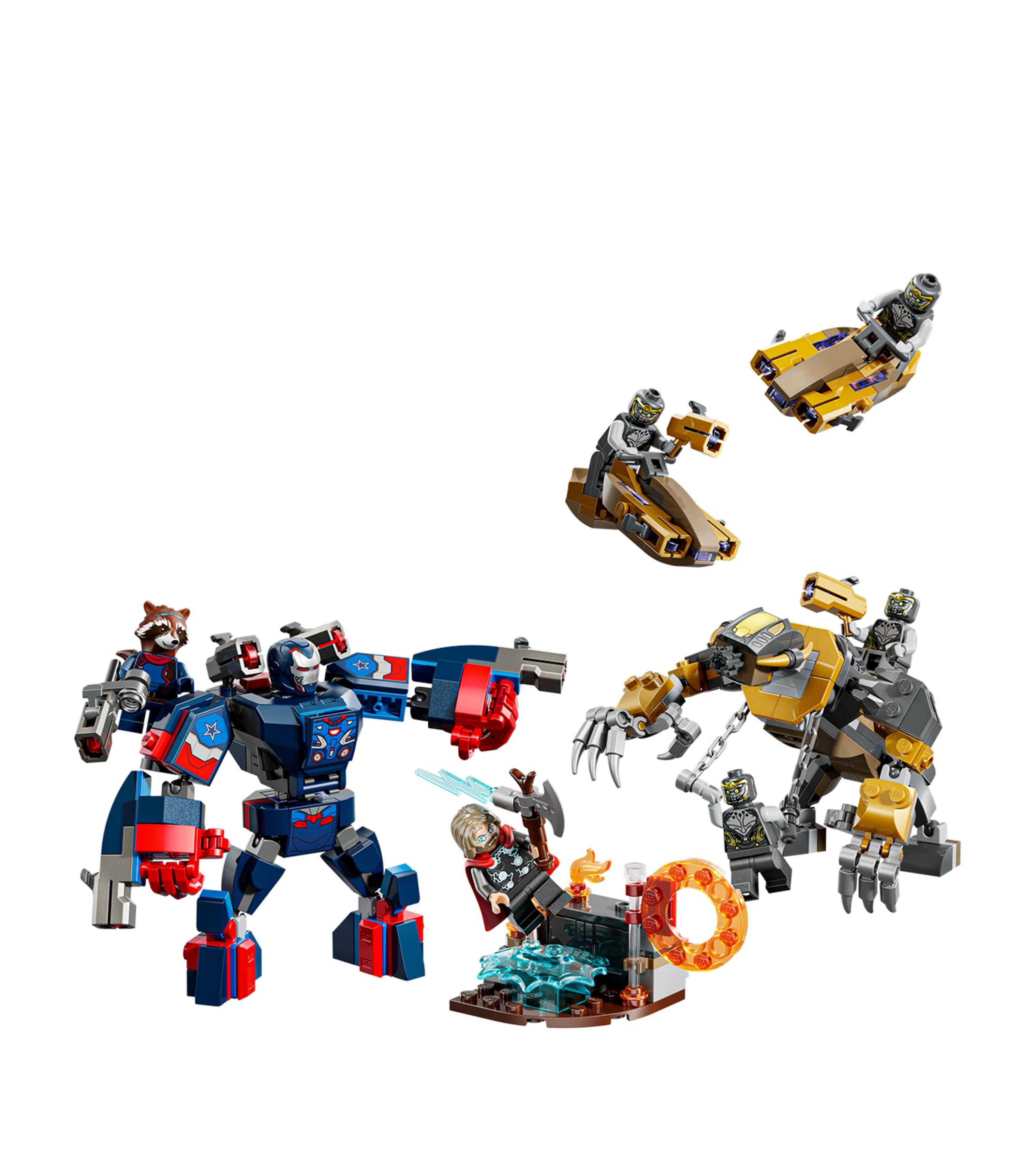 Lego LEGO Marvel Avengers: Endgame Thor vs. Chitauri 76322 Image 1