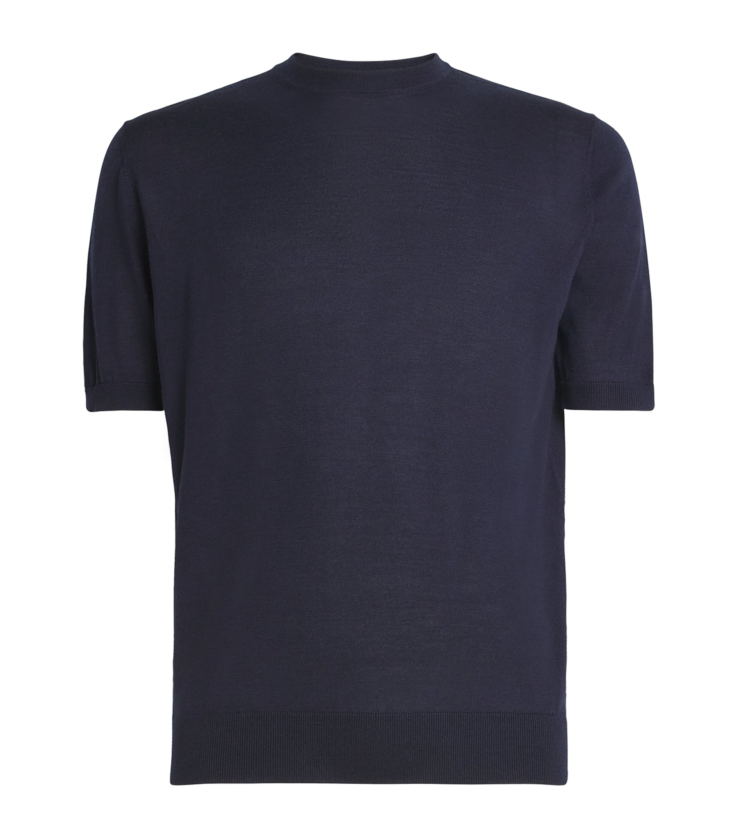 Colombo Cashmere-silk T-shirt In Blue