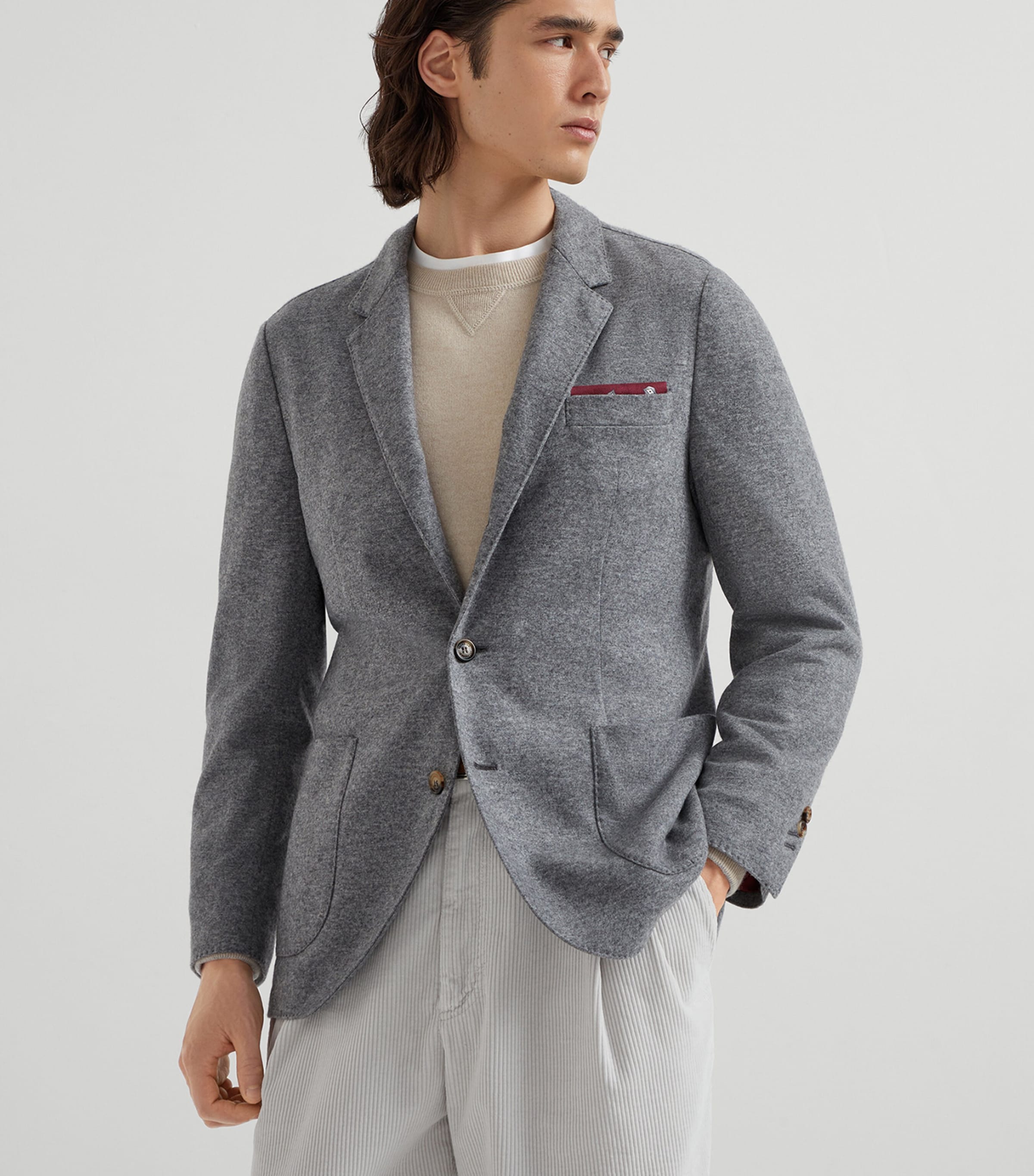 Cashmere Jersey Blazer C210 Image 2