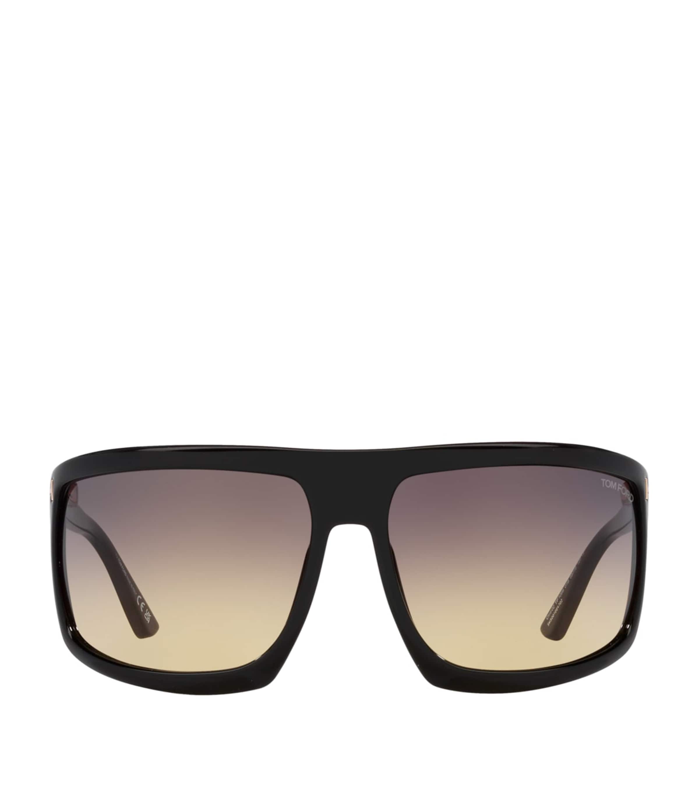 Tom Ford Injected 0tr001675 Sunglasses In Black