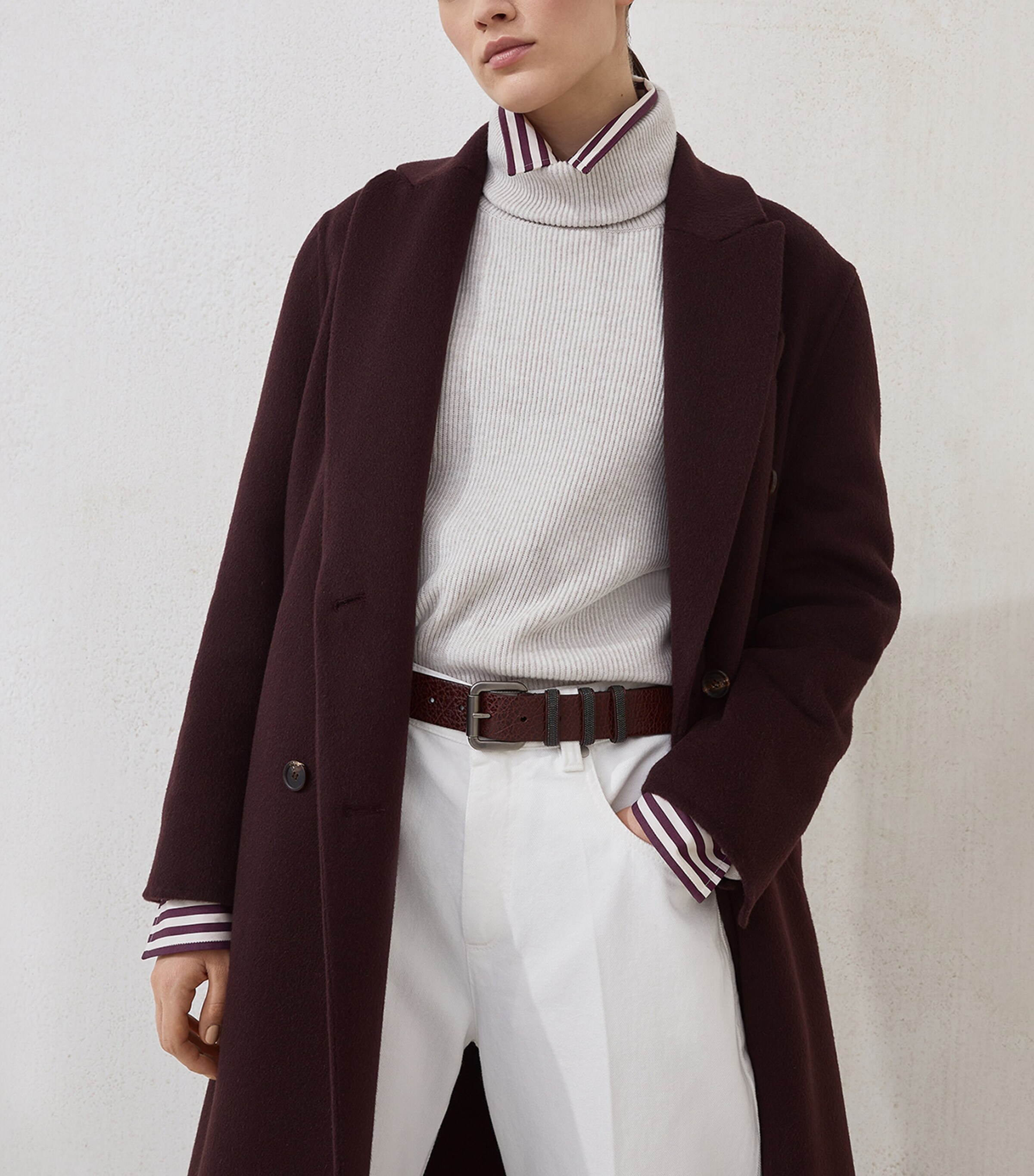 Leather Monili-Embellished Belt C4181 Image 3