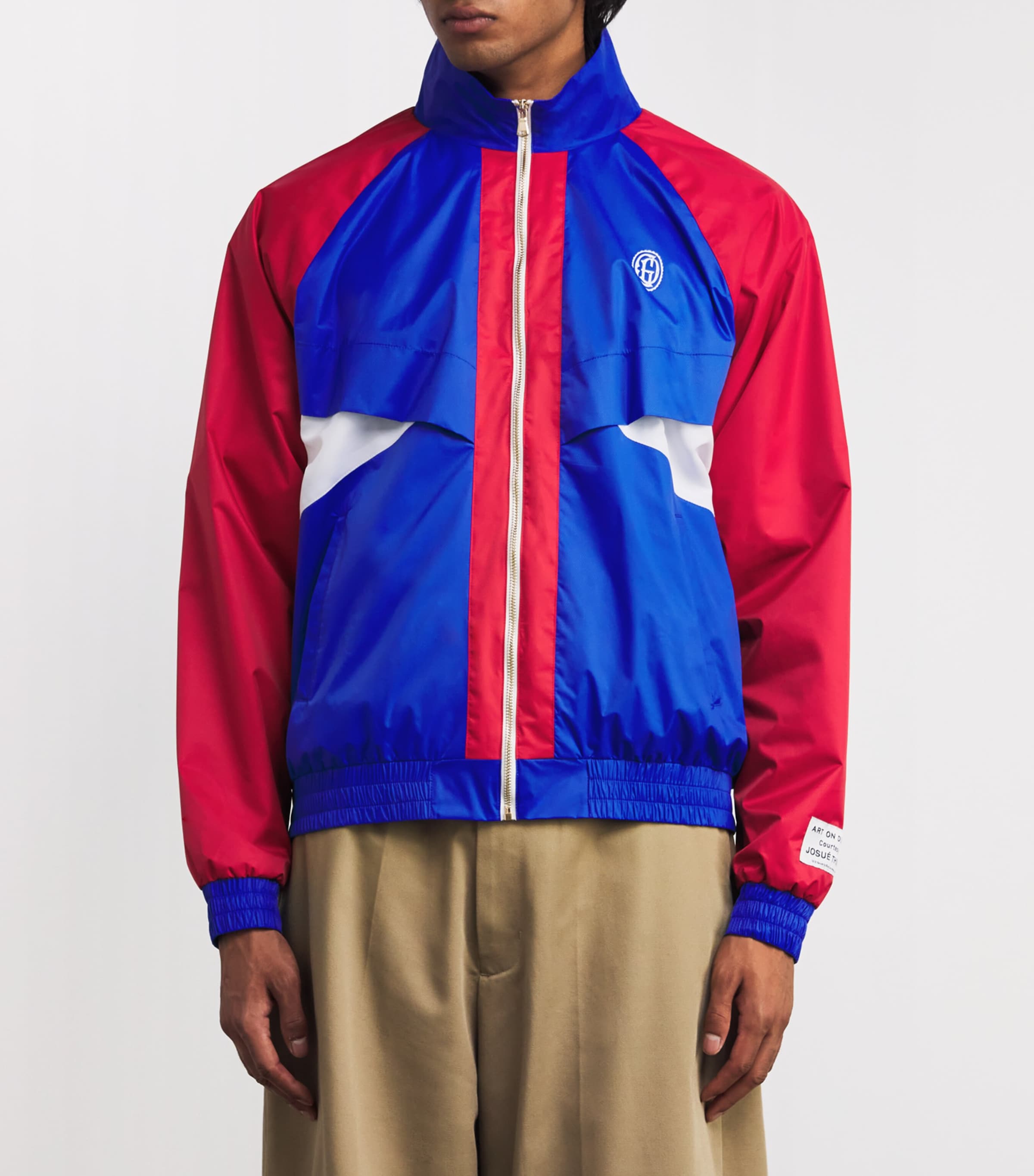 Ripstop Jude Jacket RED/ROYAL/WHITE Image 3