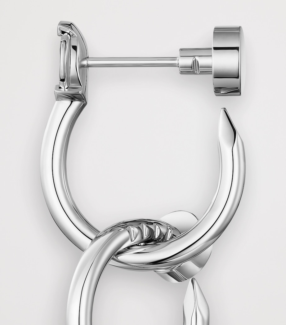 White Gold Juste un Clou Earrings WHITE GOLD Image 4