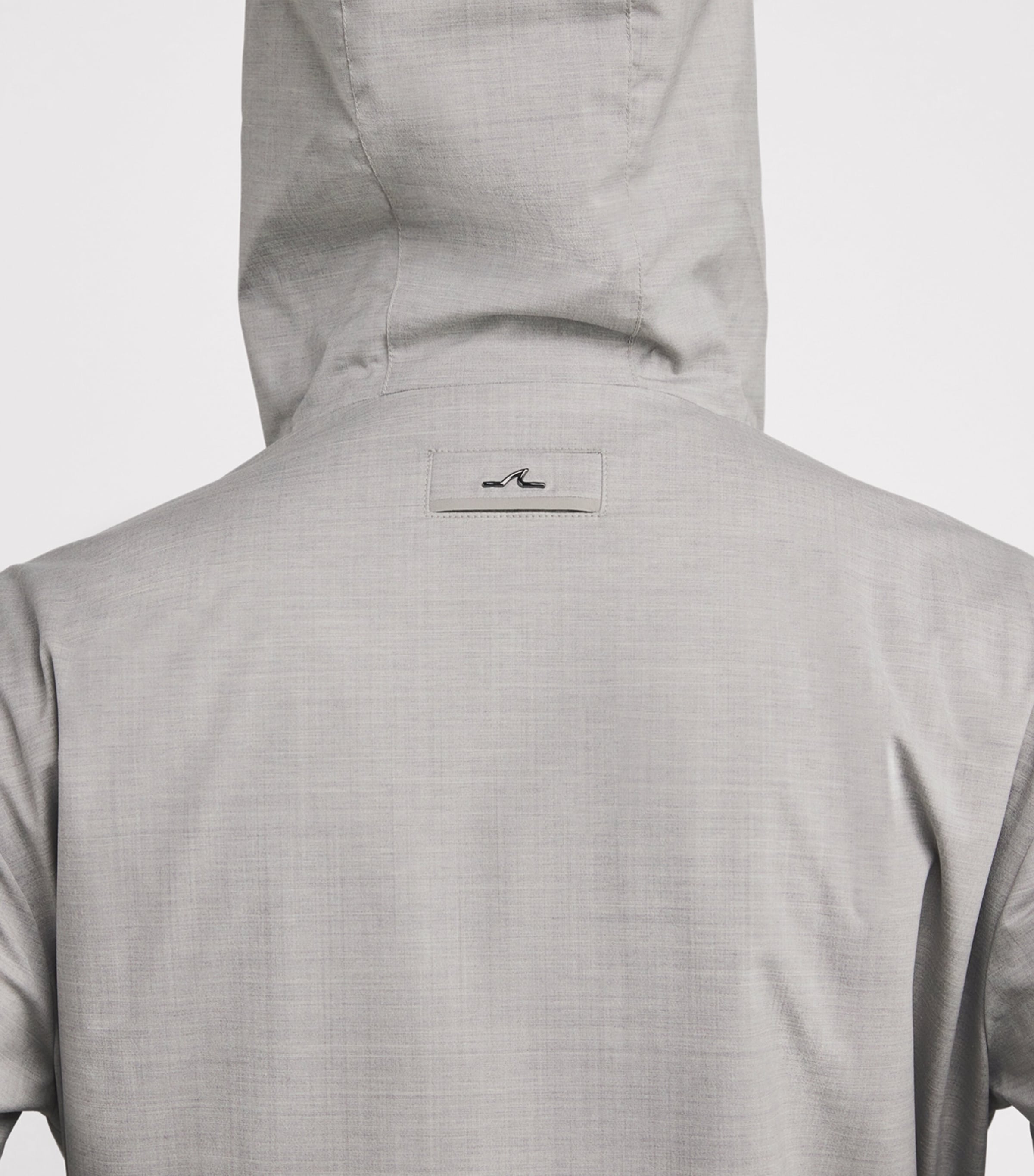 Cotton-Blend Green Storm System Reversible Windbreaker 064 GRIGIO MEDIO Image 7